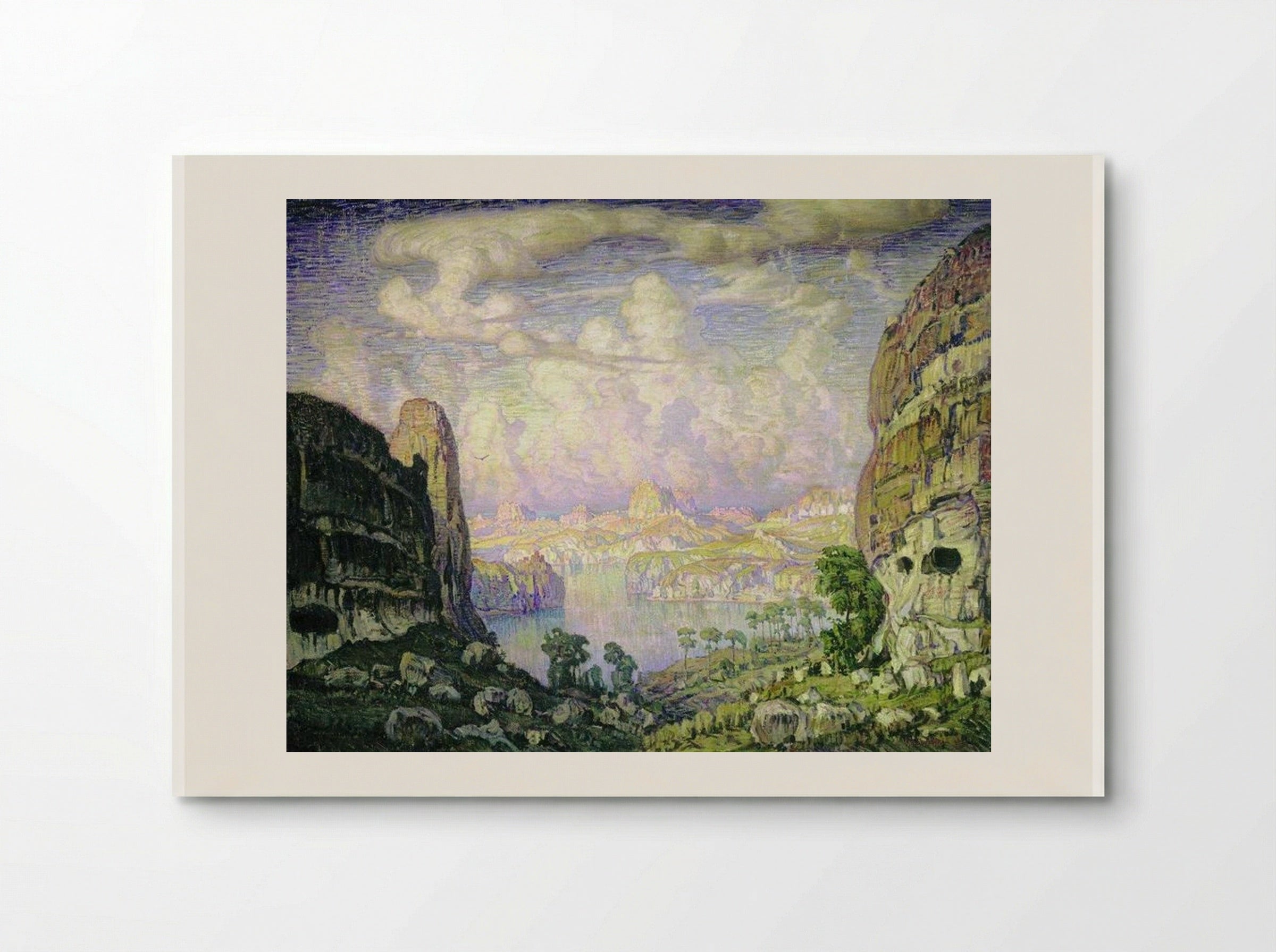 Southern Land. Cave Town - Konstantin Bogaevsky - Poster