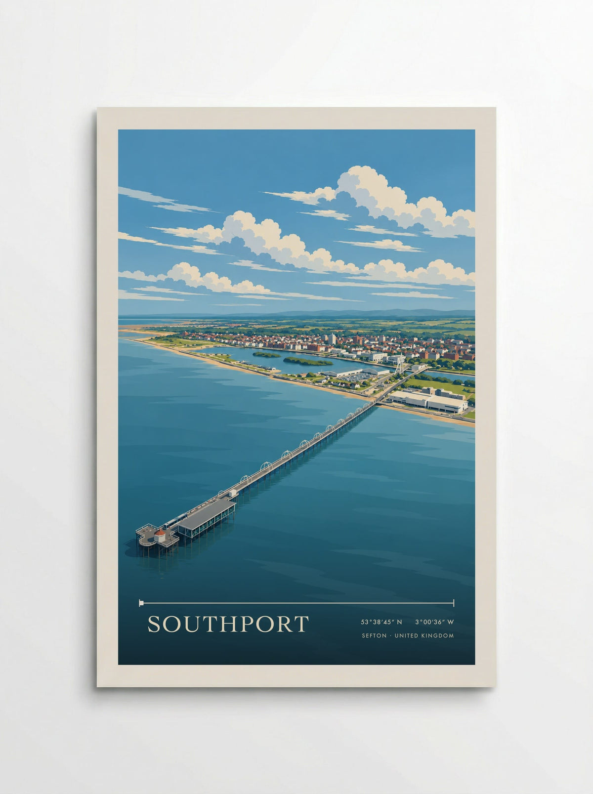Southport, Sefton | Travel Poster - Poster
