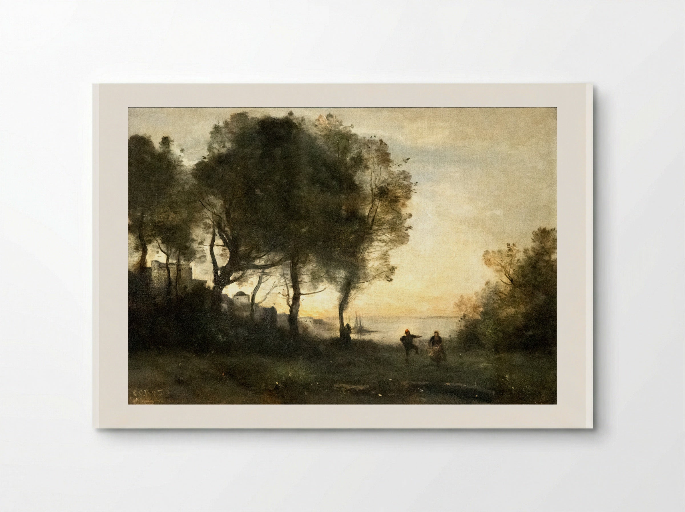 Souvenir d'Italie - Jean-Baptiste-Camille Corot - Poster