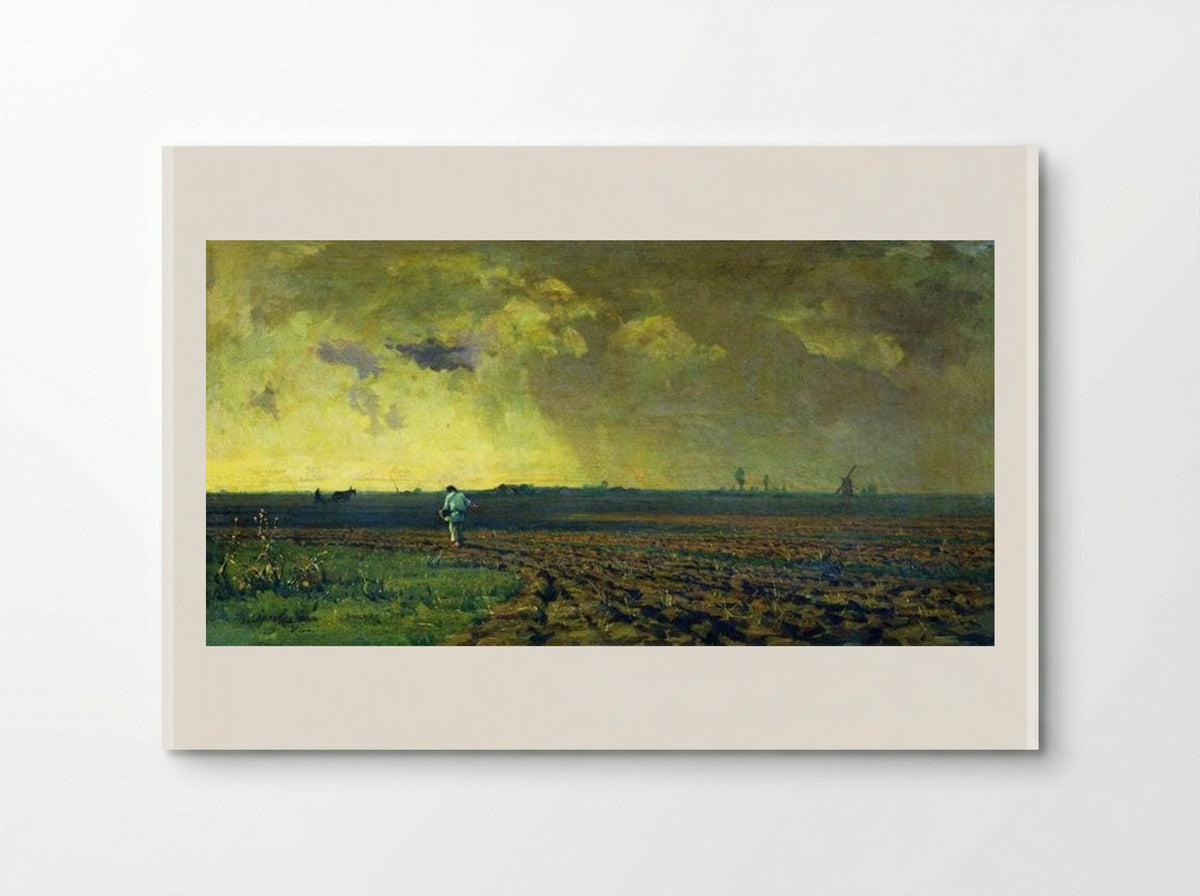 Sowing - Volodymyr Orlovsky - Poster
