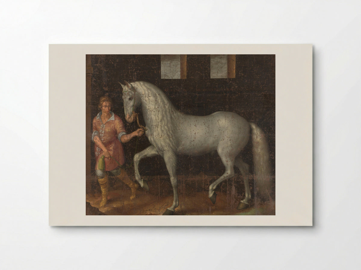 Spanish Warhorse - Jacques de Gheyn II - Poster