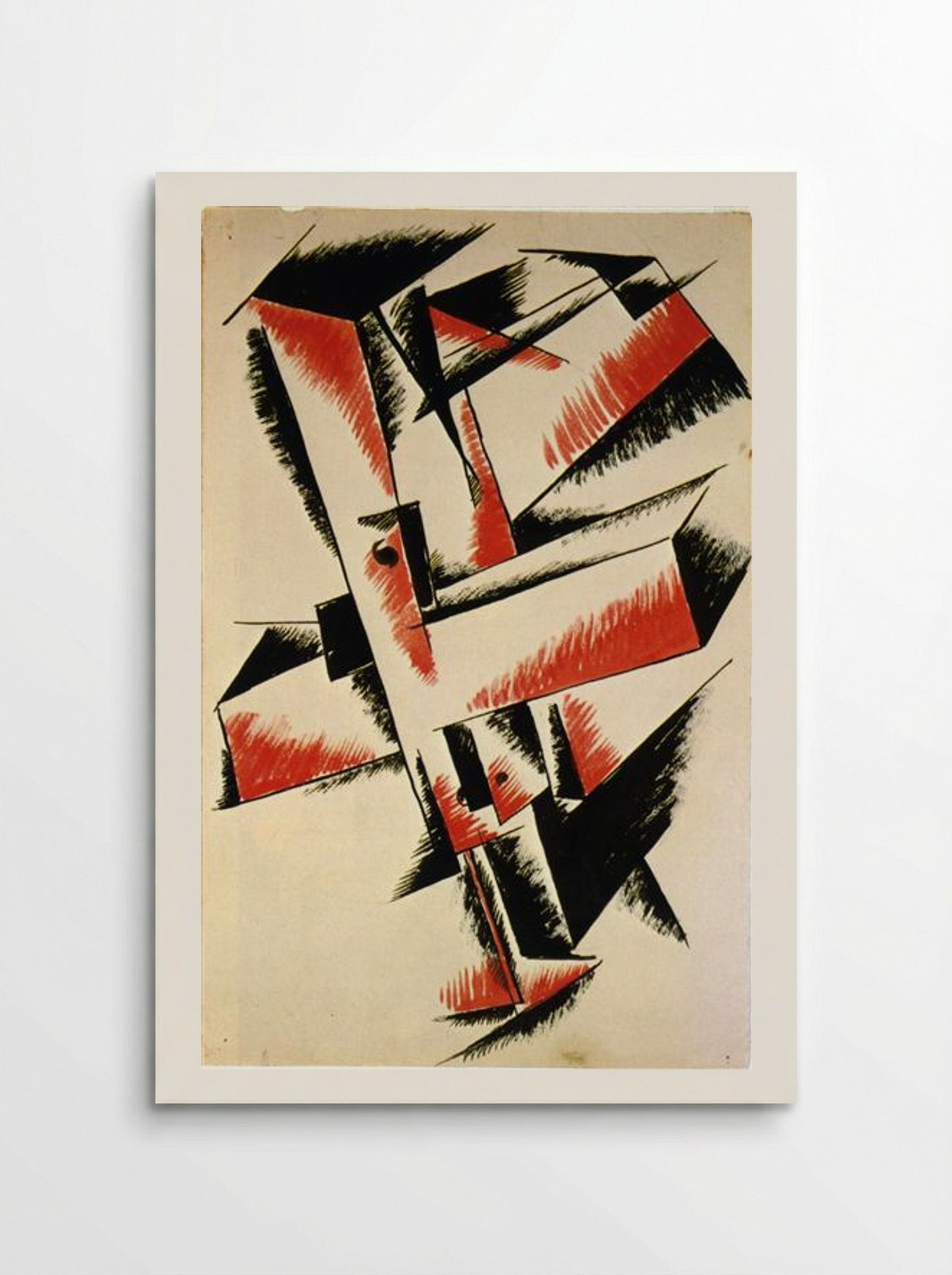 Spatial Force Construction - Lyubov Popova - Poster