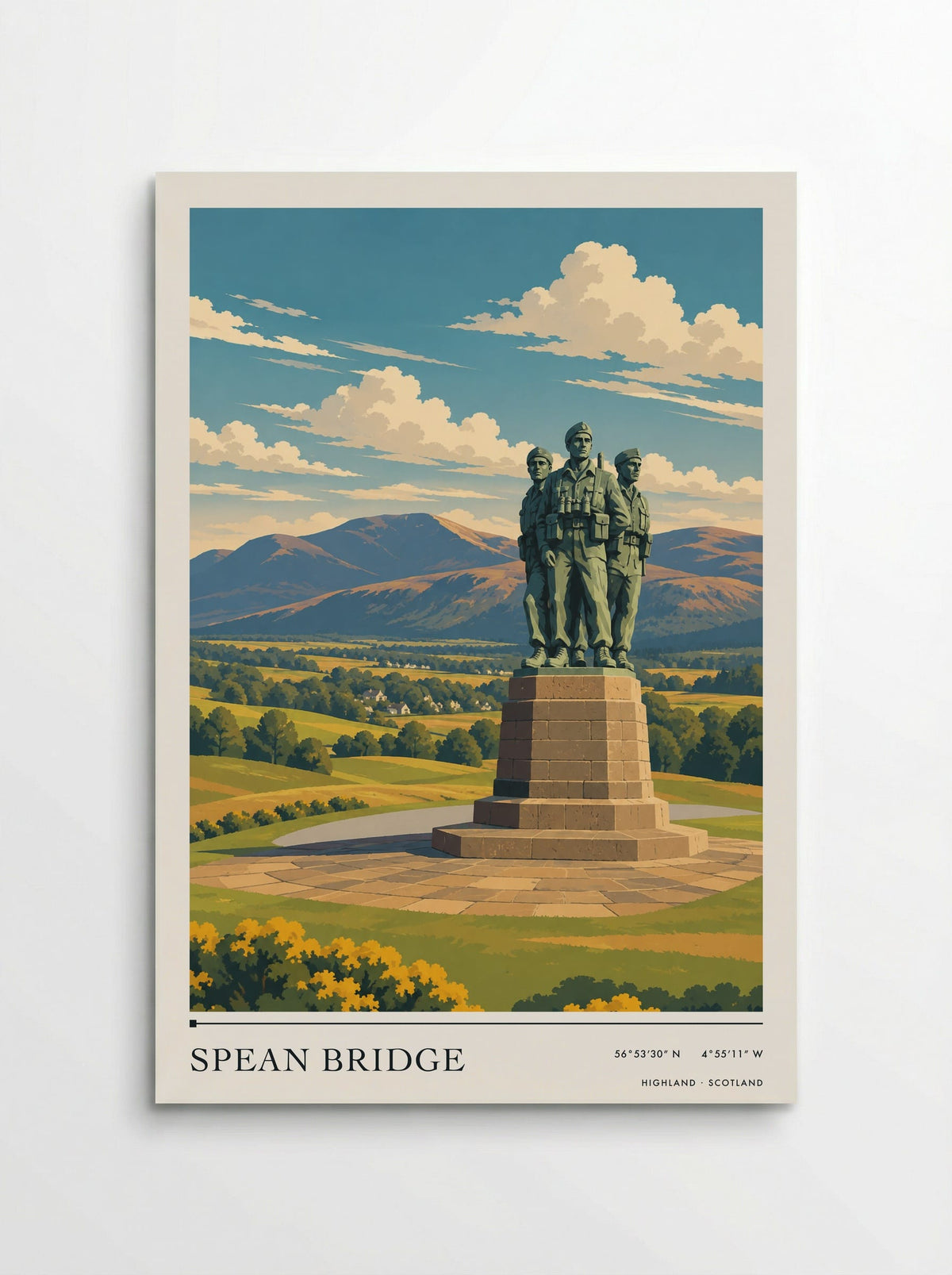 Spean Bridge, Highland | Travel Poster - Poster