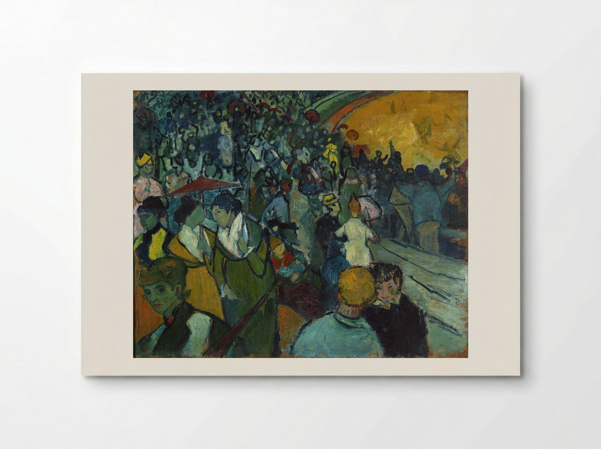 Spectators in the Arena at Arles - Vincent van Gogh - Poster