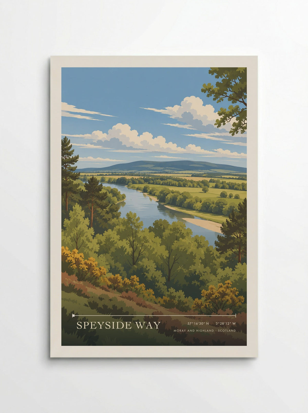 Speyside Way, Moray and Highland | Travel Poster - Poster