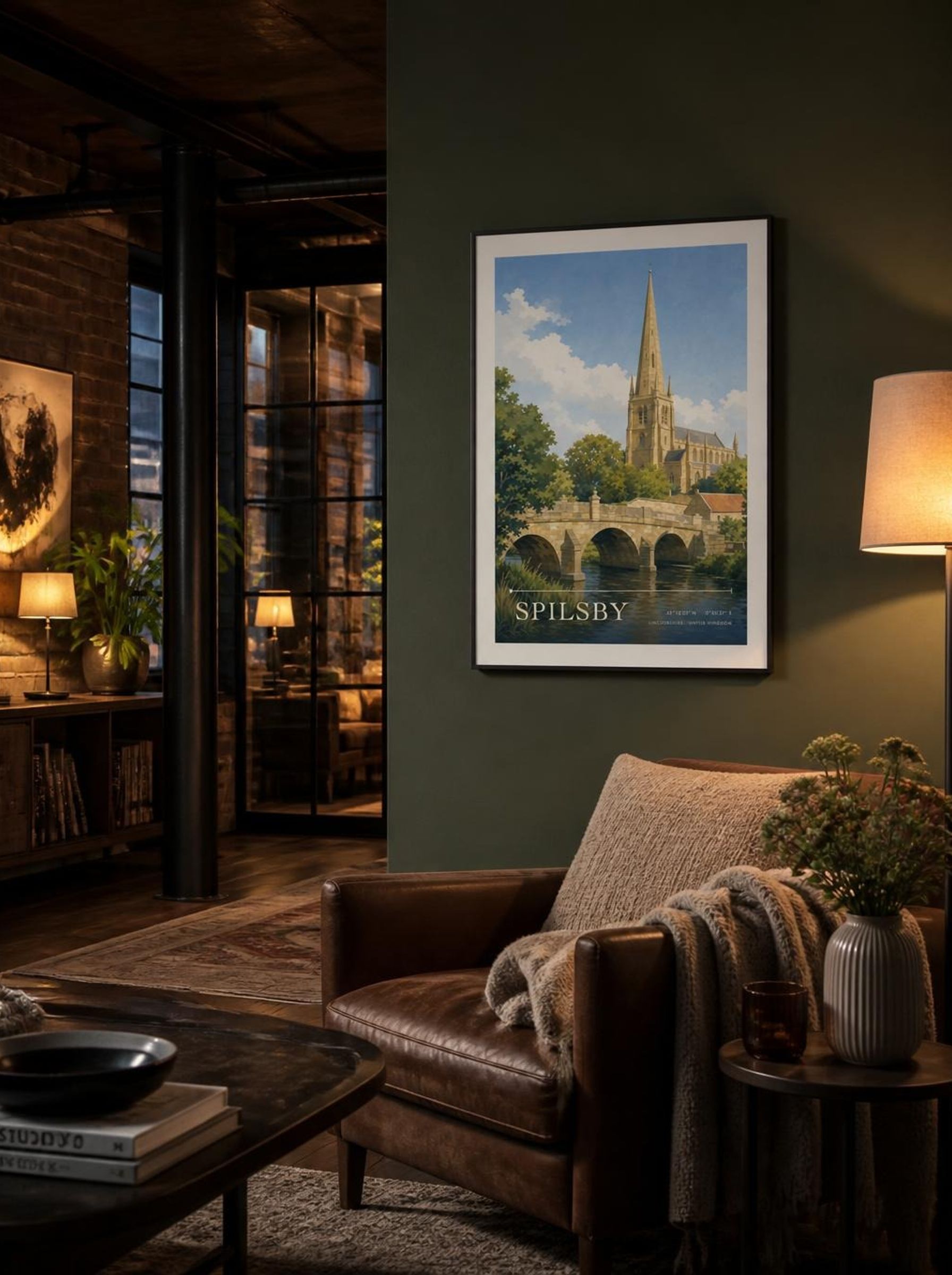 Spilsby Lincolnshire United Kingdom Travel Poster - Lifestyle