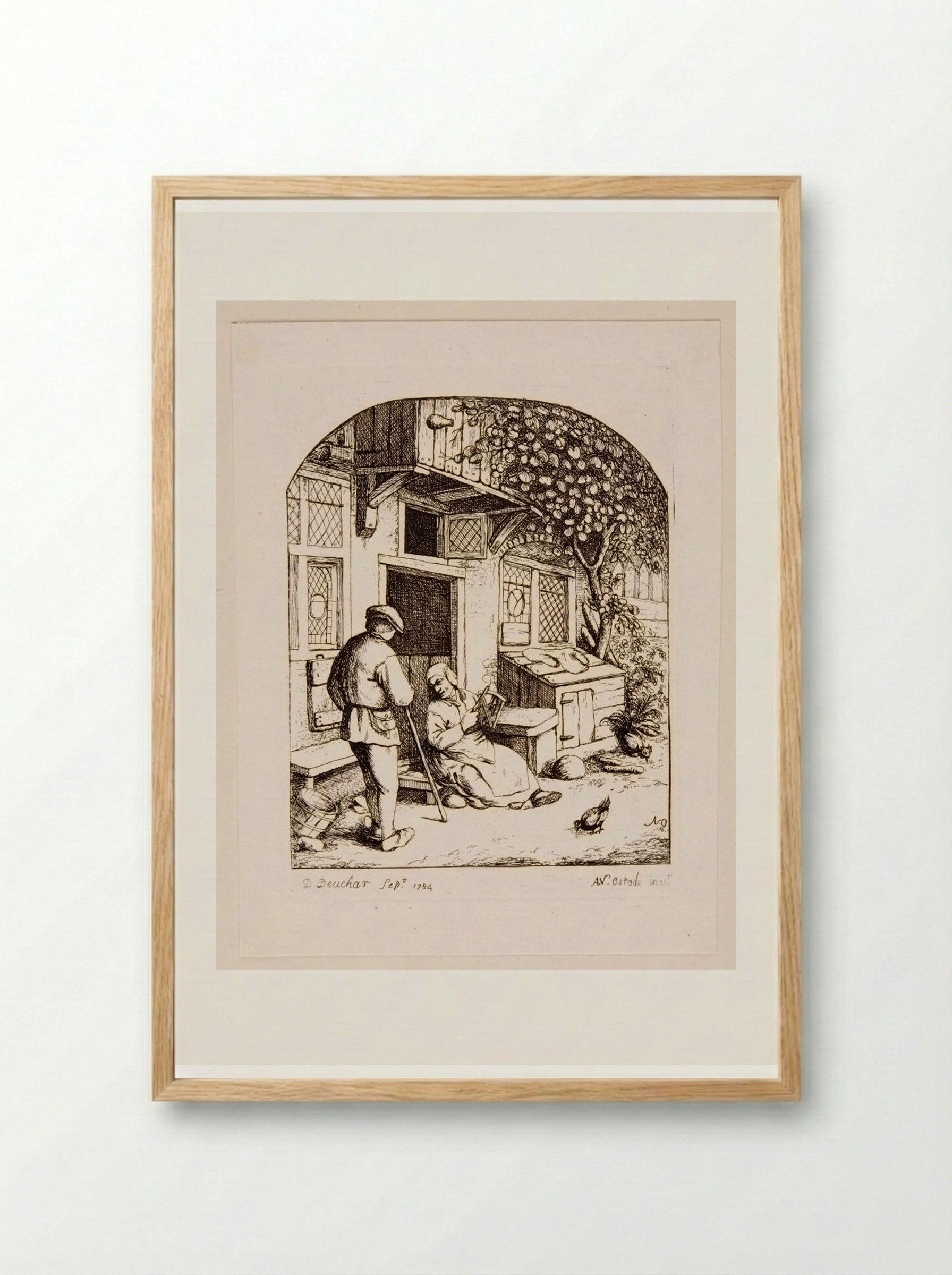 Spinner - David Deuchar - Framed Print Wood