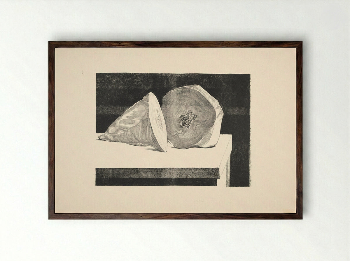 Spitskool - Rein Dool - Framed Print Dark Wood