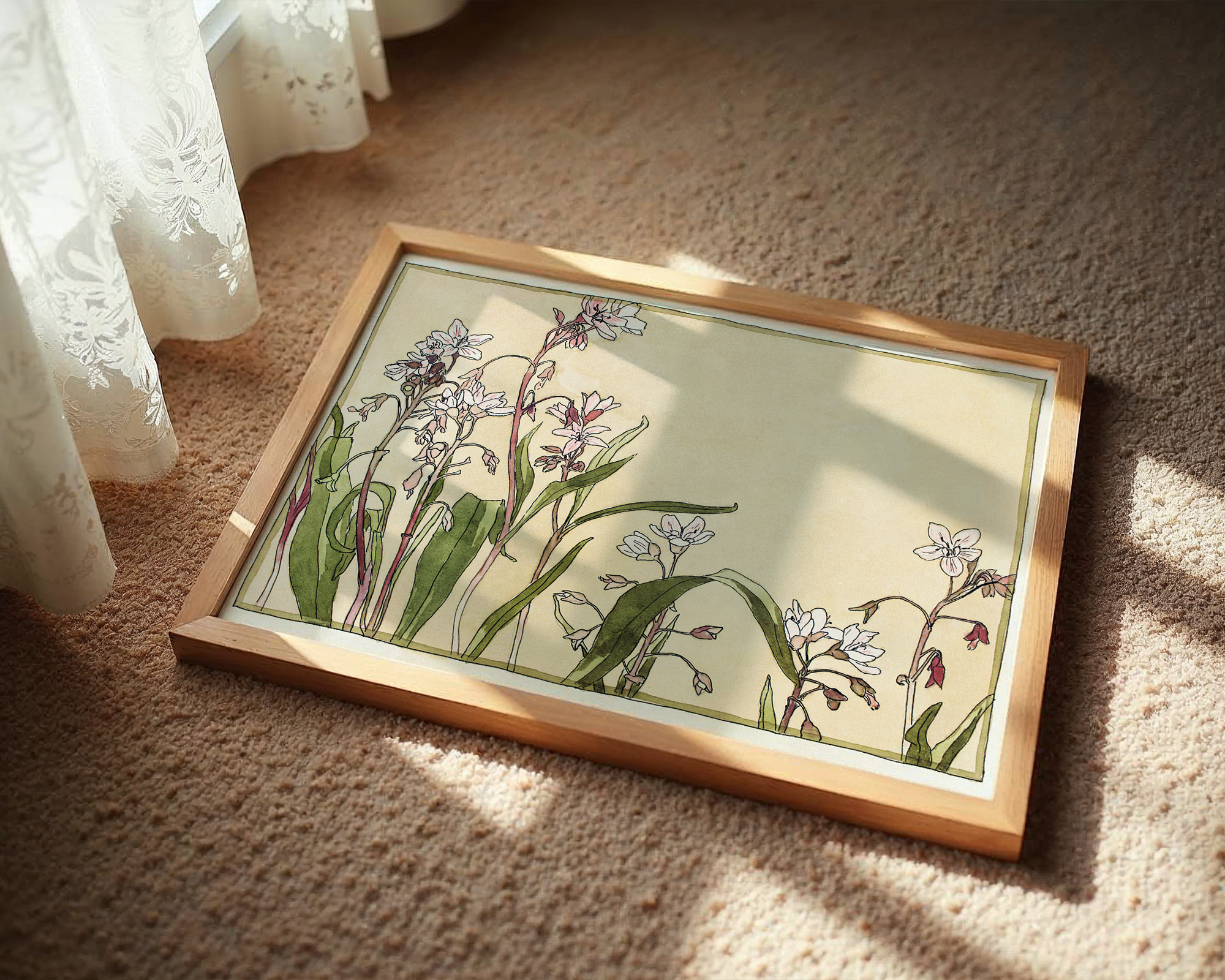 Spring-Beauty-(1915)-by-Hannah-Borger-Overbeck mockup