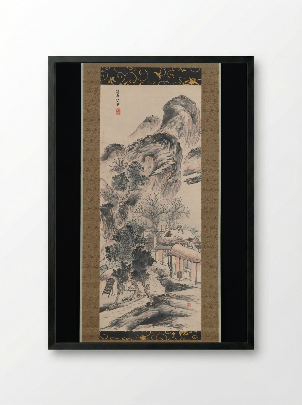 Spring Cleaning - Yokoi Kinkoku - Framed Print Black