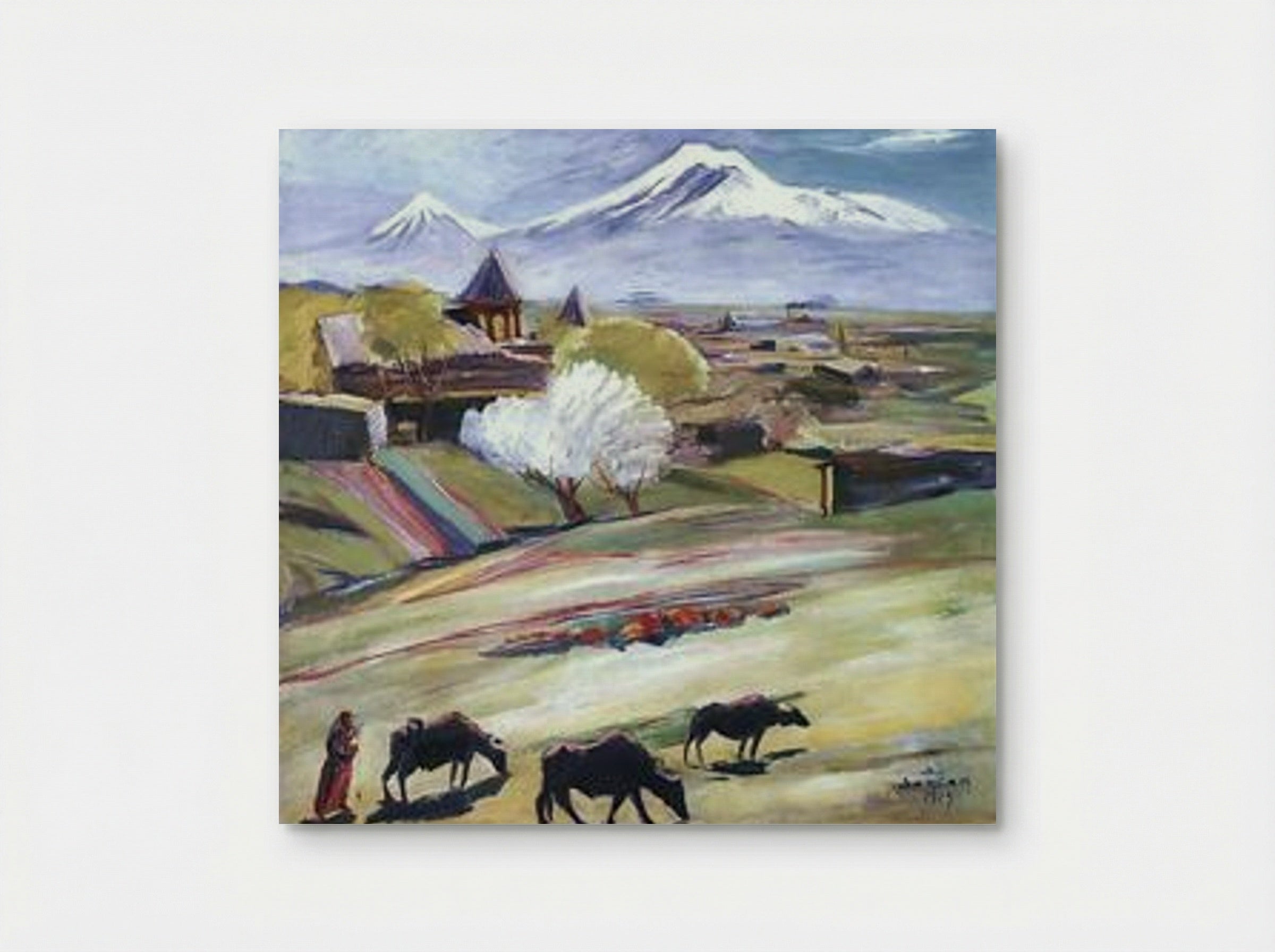 Spring Day - Martiros Saryan - Poster