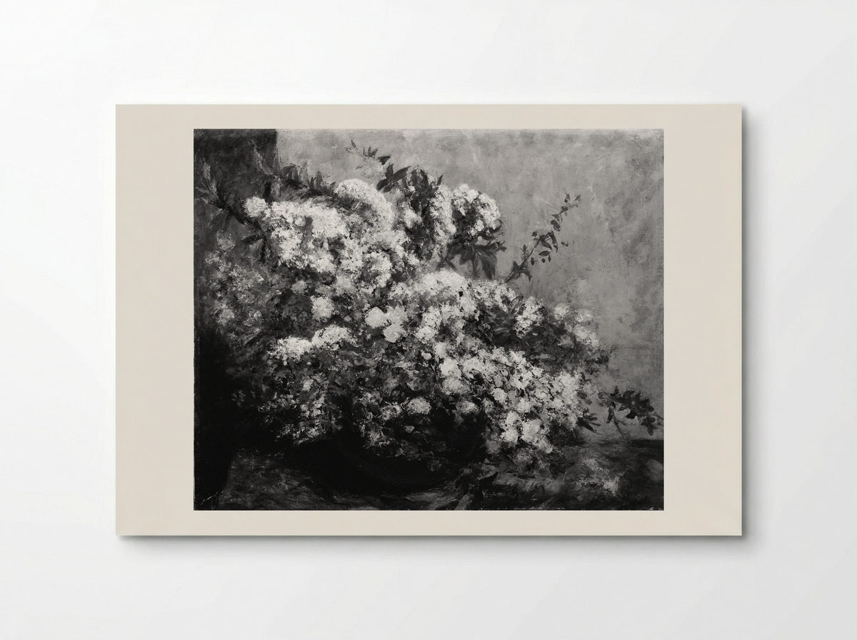 Spring Flowers - Gustave Courbet - Poster