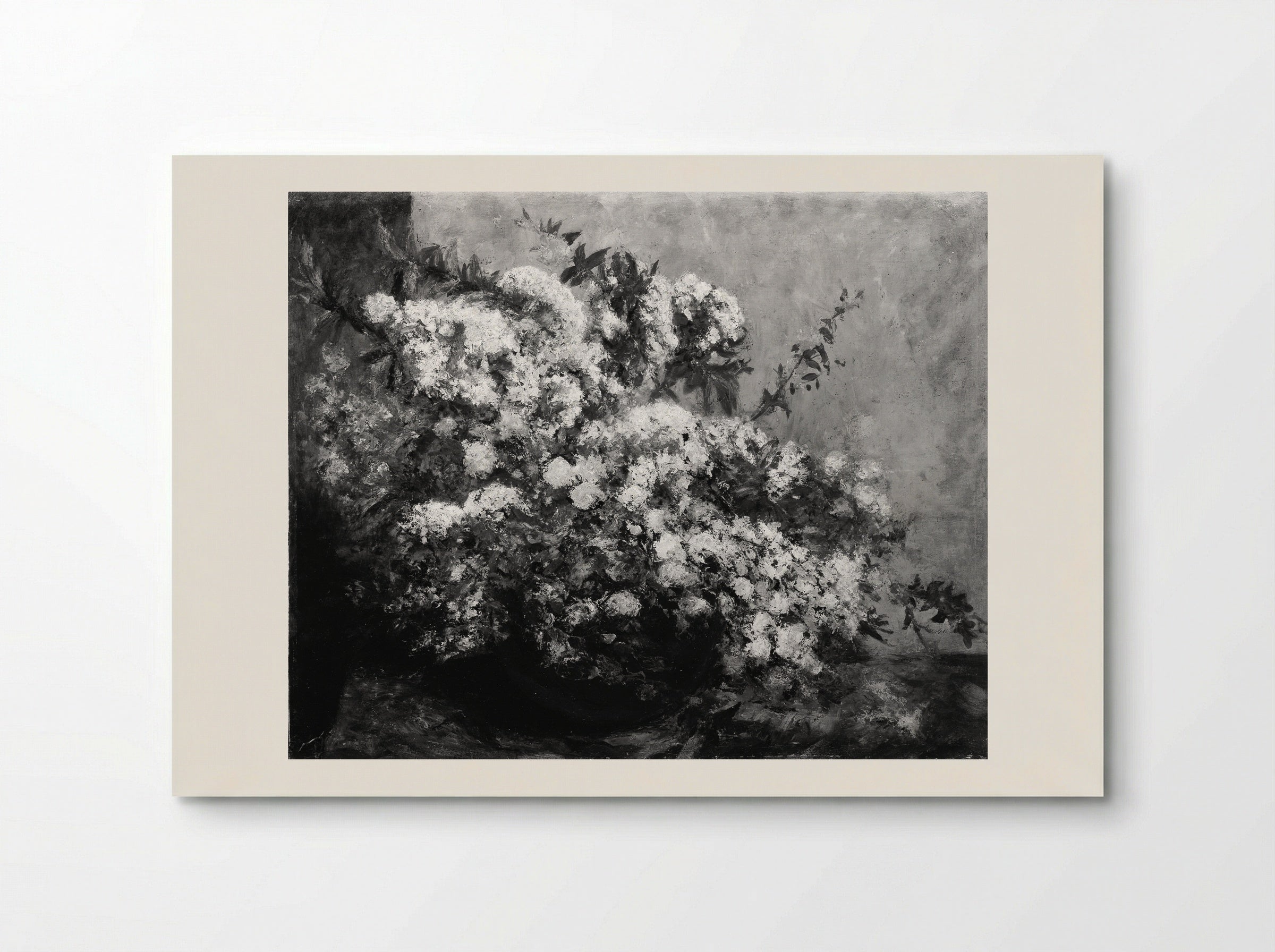 Spring Flowers - Gustave Courbet - Poster