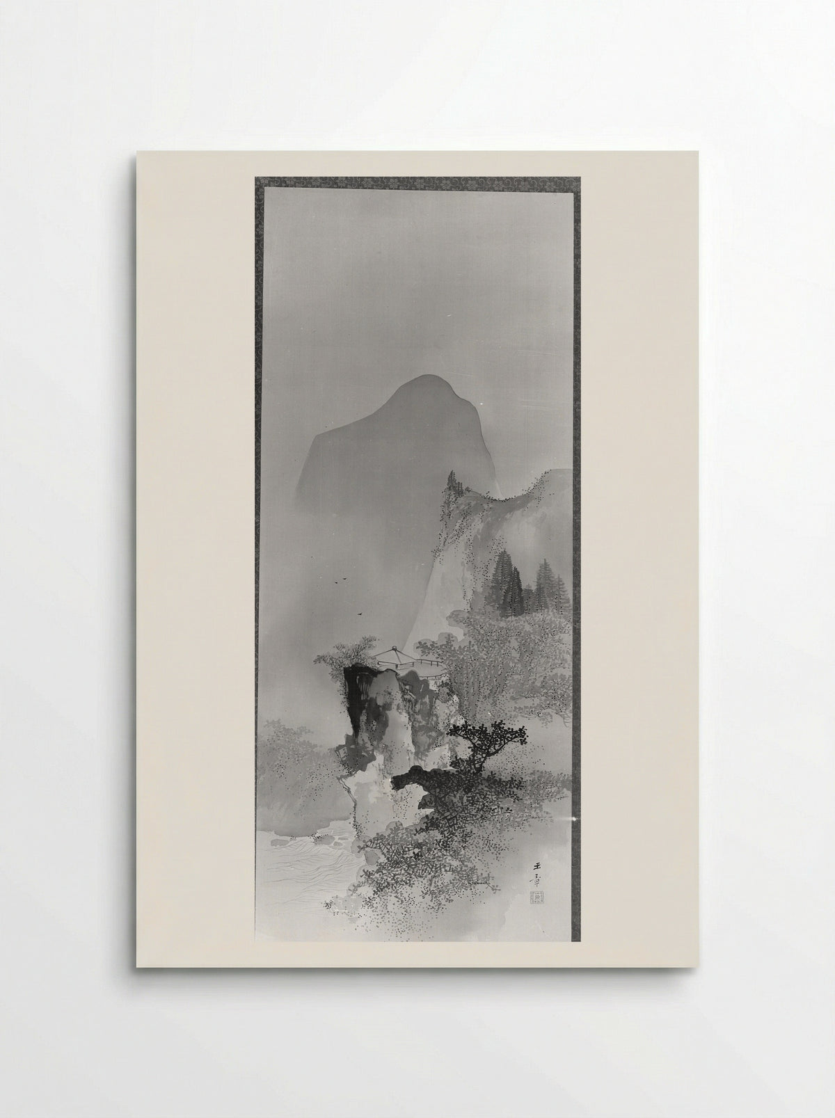 Spring Landscape - Kawabata Gyokushō - Poster