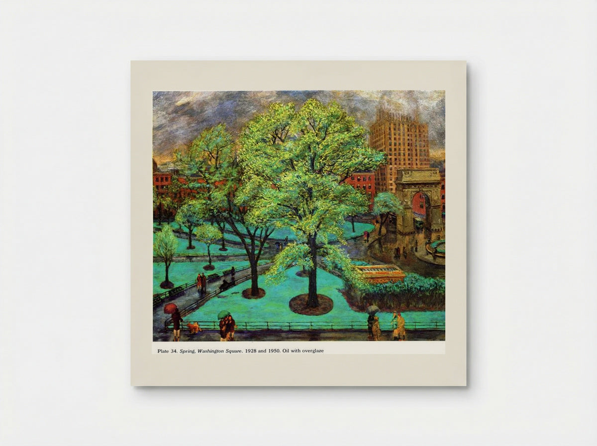 Spring, Washington Square - John French Sloan - Poster