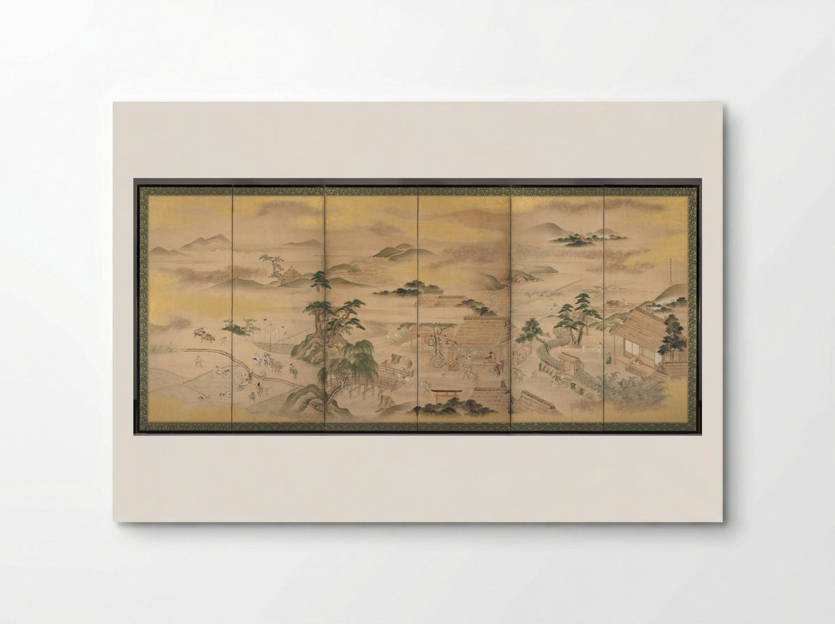 Spring and Autumn Farming (Spring) - Kō Sūkoku - Poster