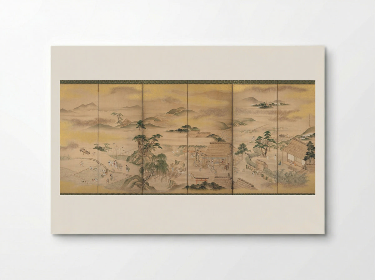 Spring and Autumn Farming (Spring) - Kō Sūkoku - Poster