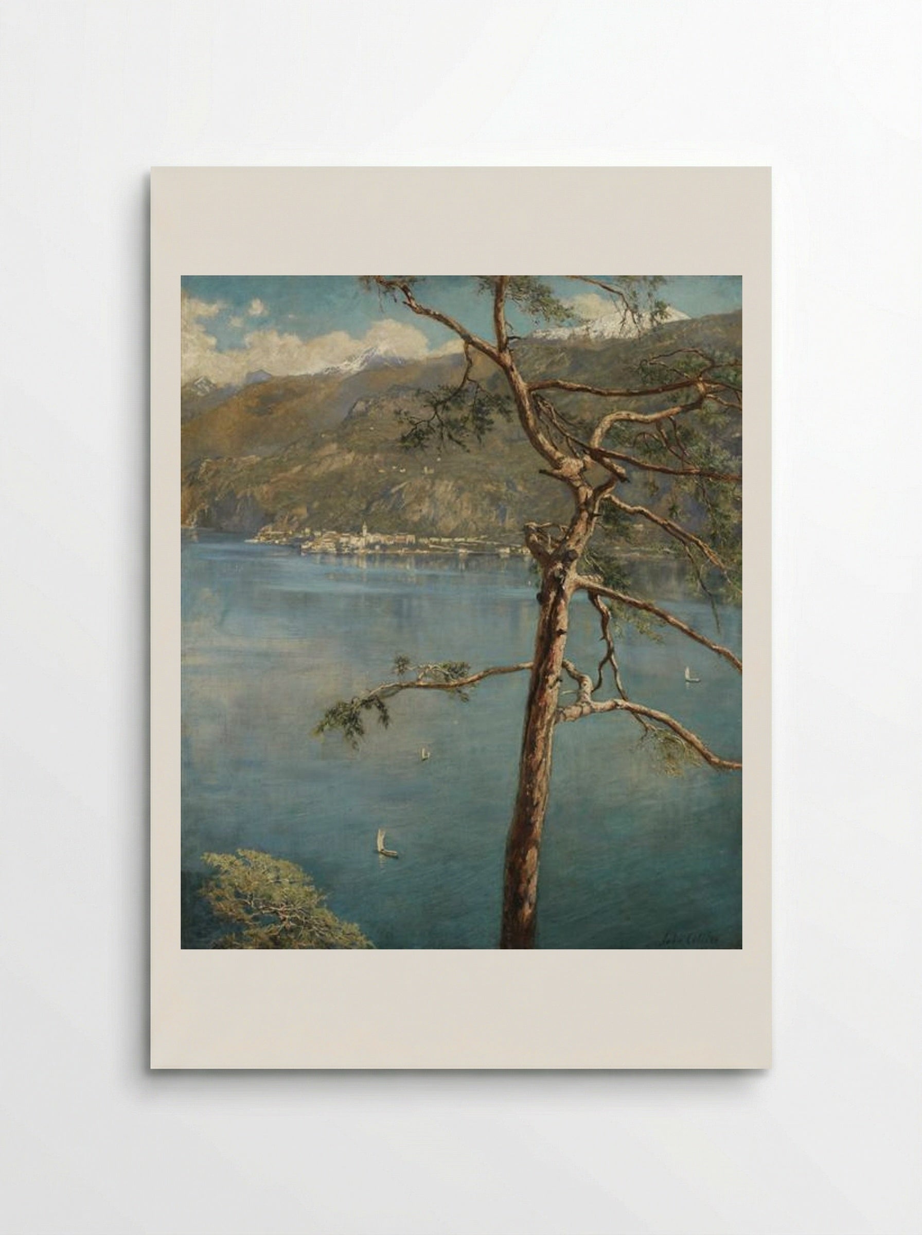 Spring at Cadenabbia - John Collier - Poster