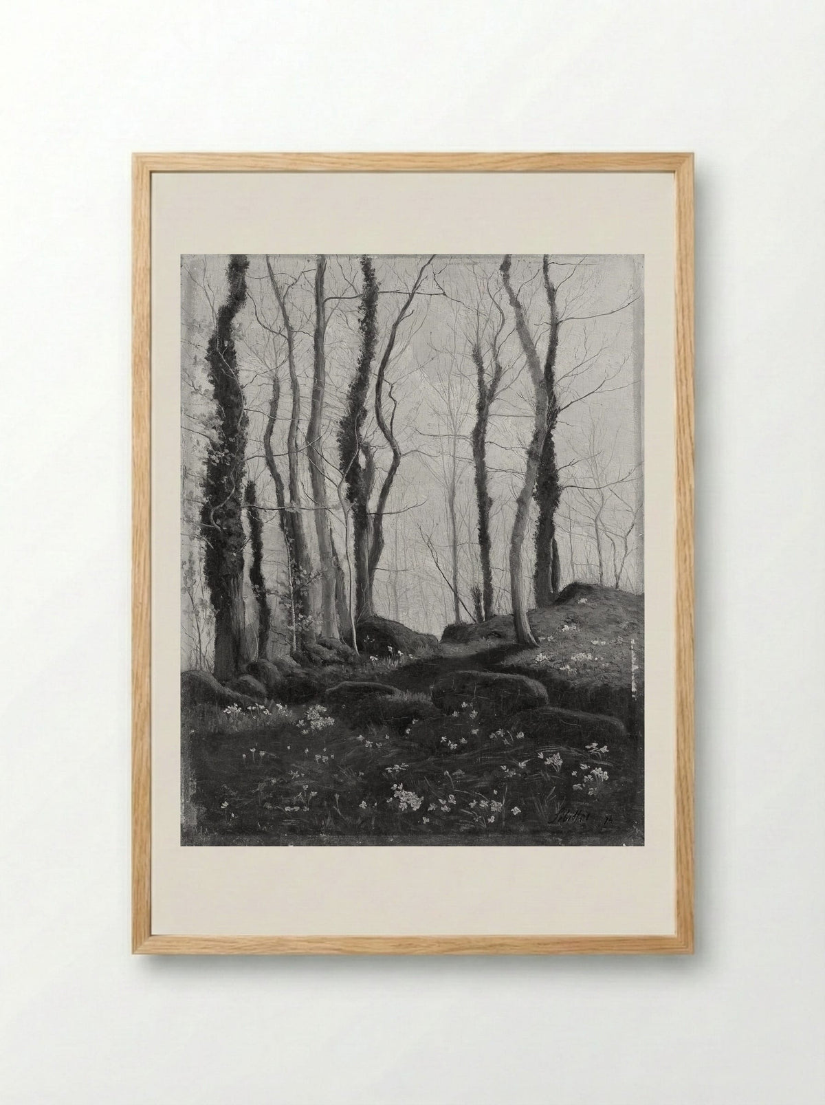 Spring in Brittany - Paul Sébillot - Framed Print Wood