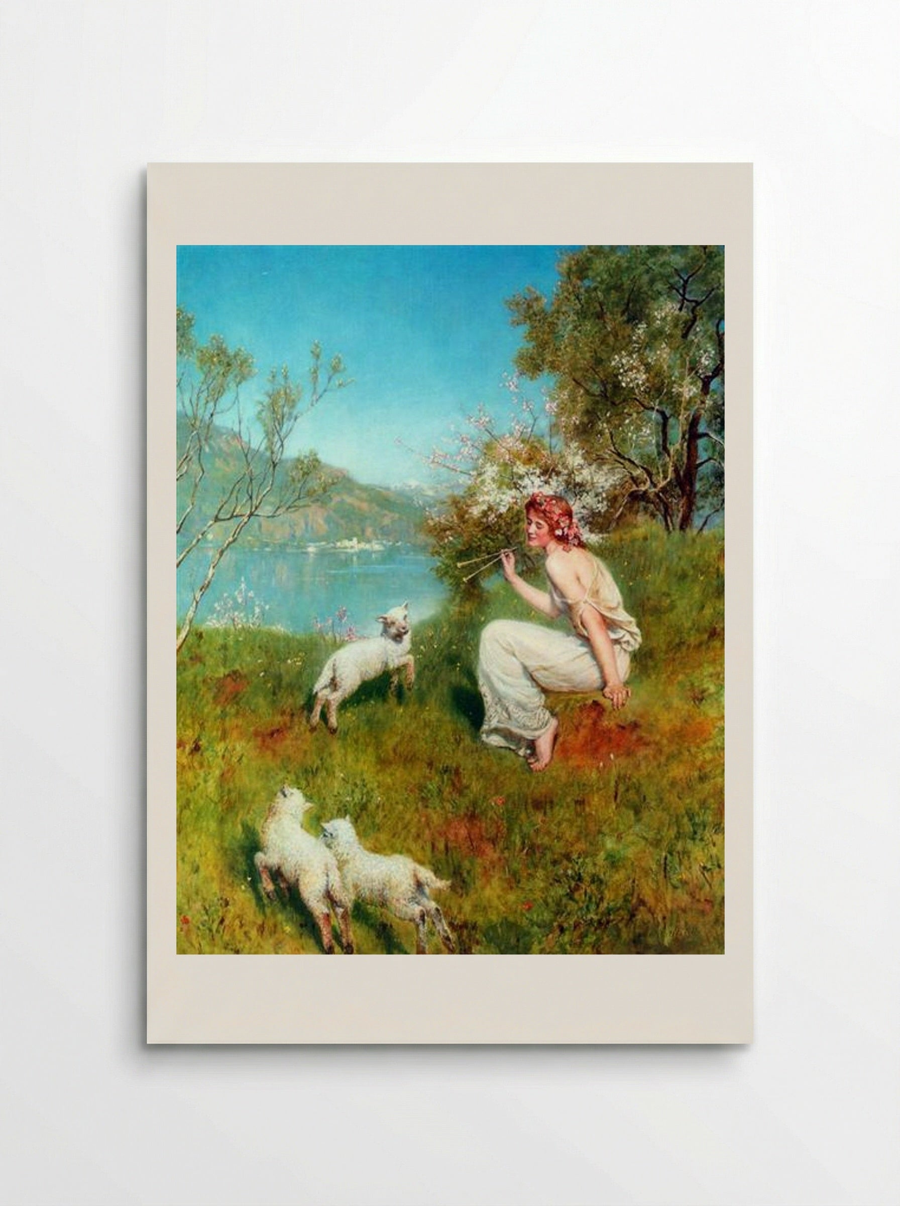 Spring - John Collier - Poster