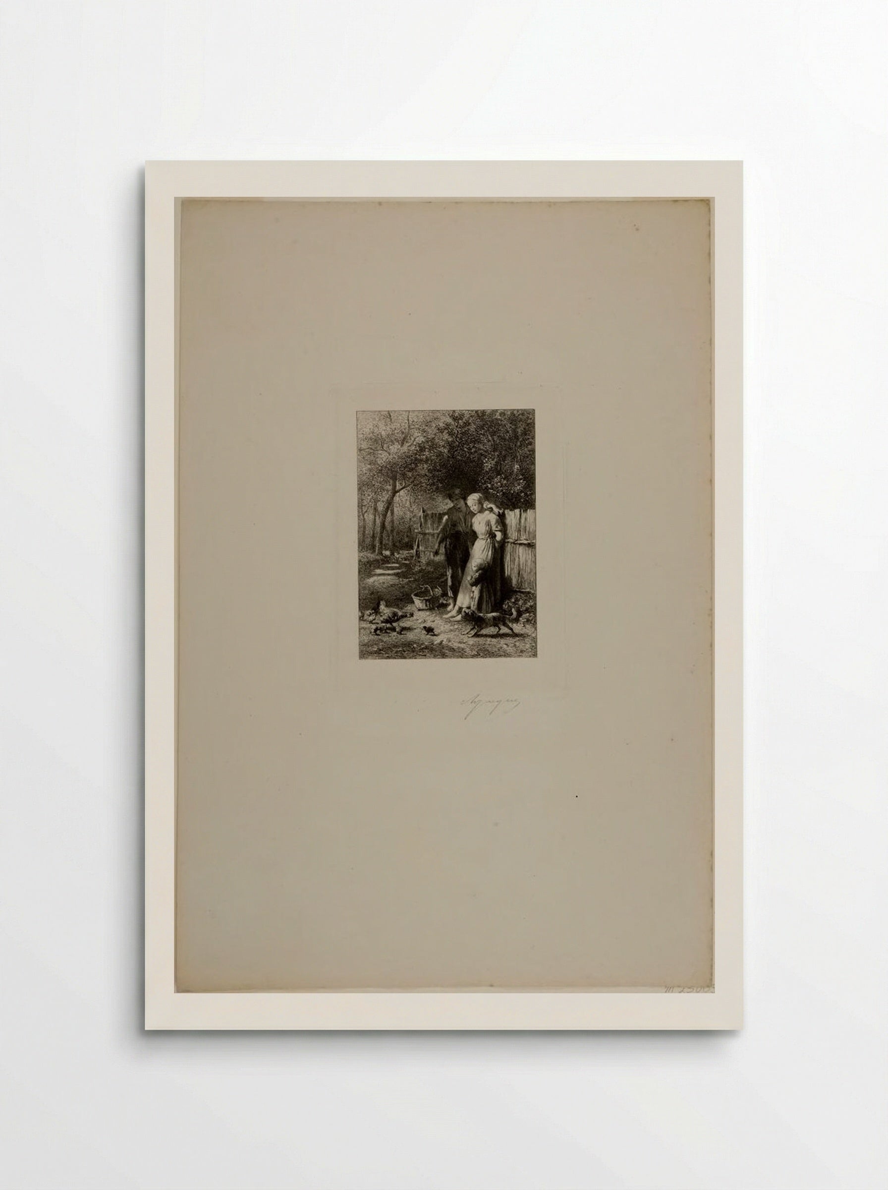 Spring - Charles-Émile Jacque - Poster
