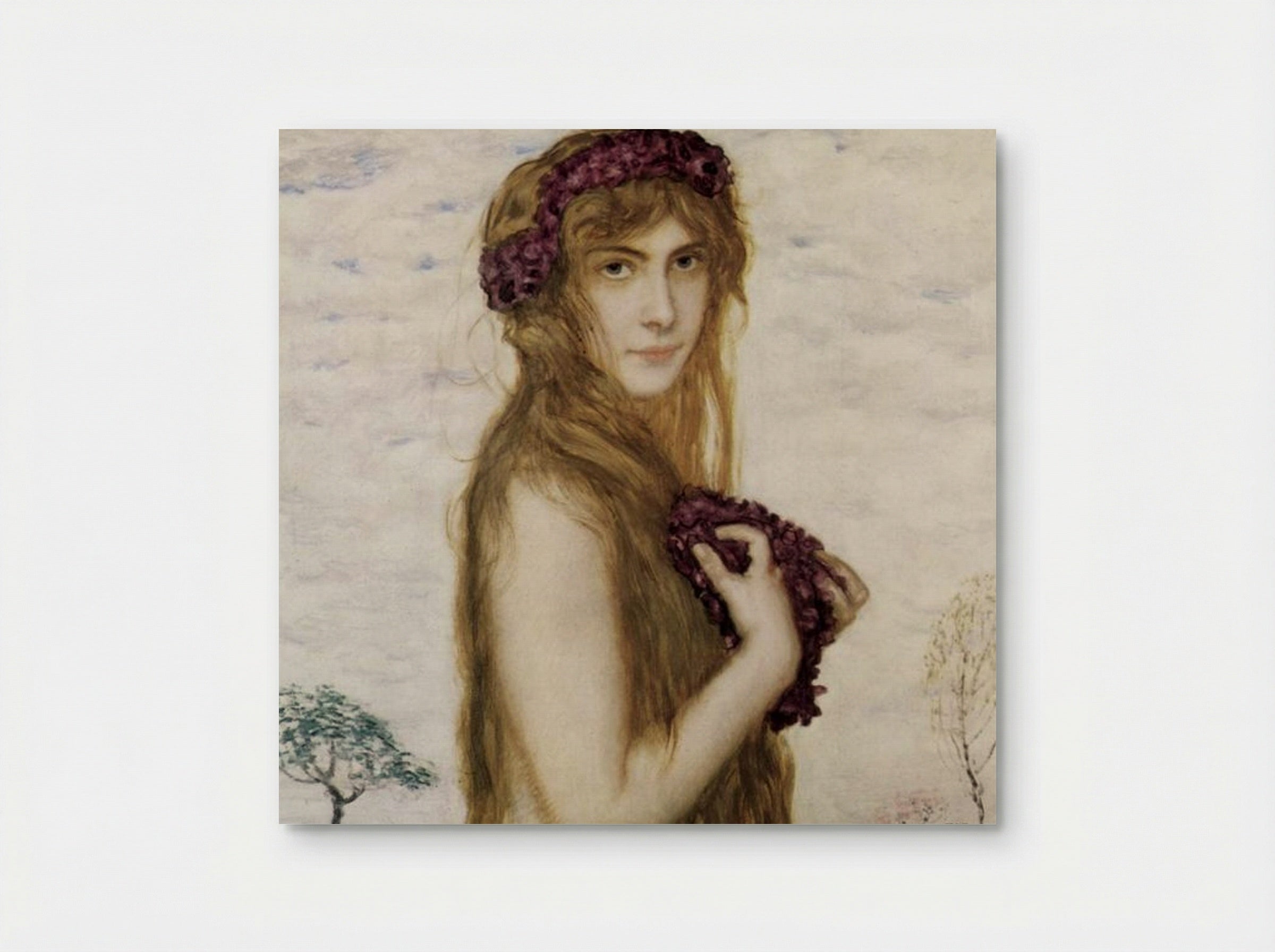 Spring - Franz von Stuck - Poster