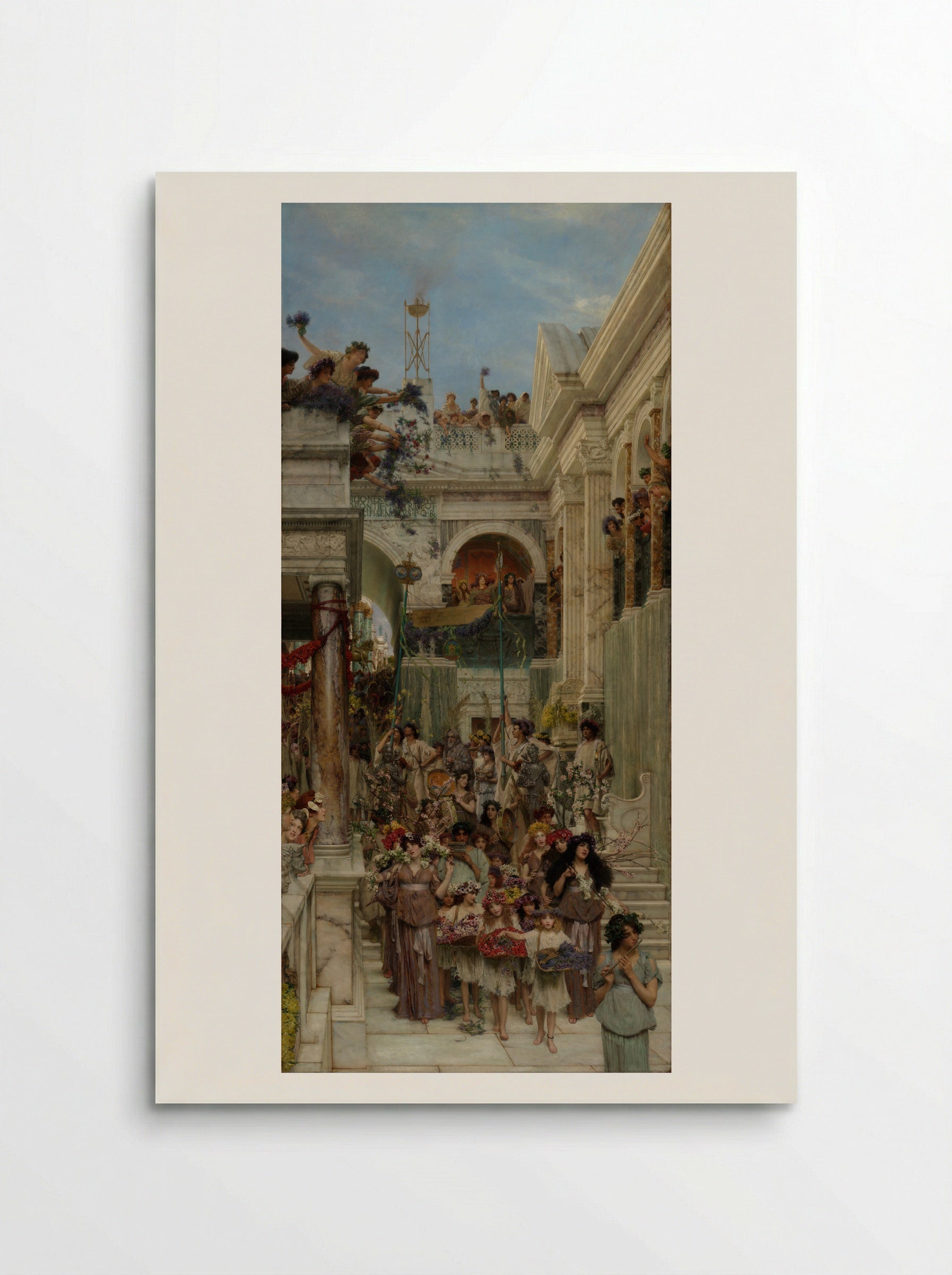Spring - Sir Lawrence Alma-Tadema - Poster