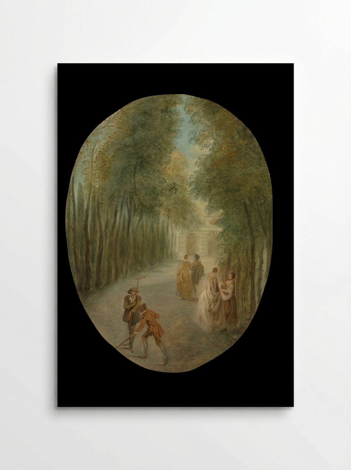 Spring - Jean-Baptiste Pater - Poster
