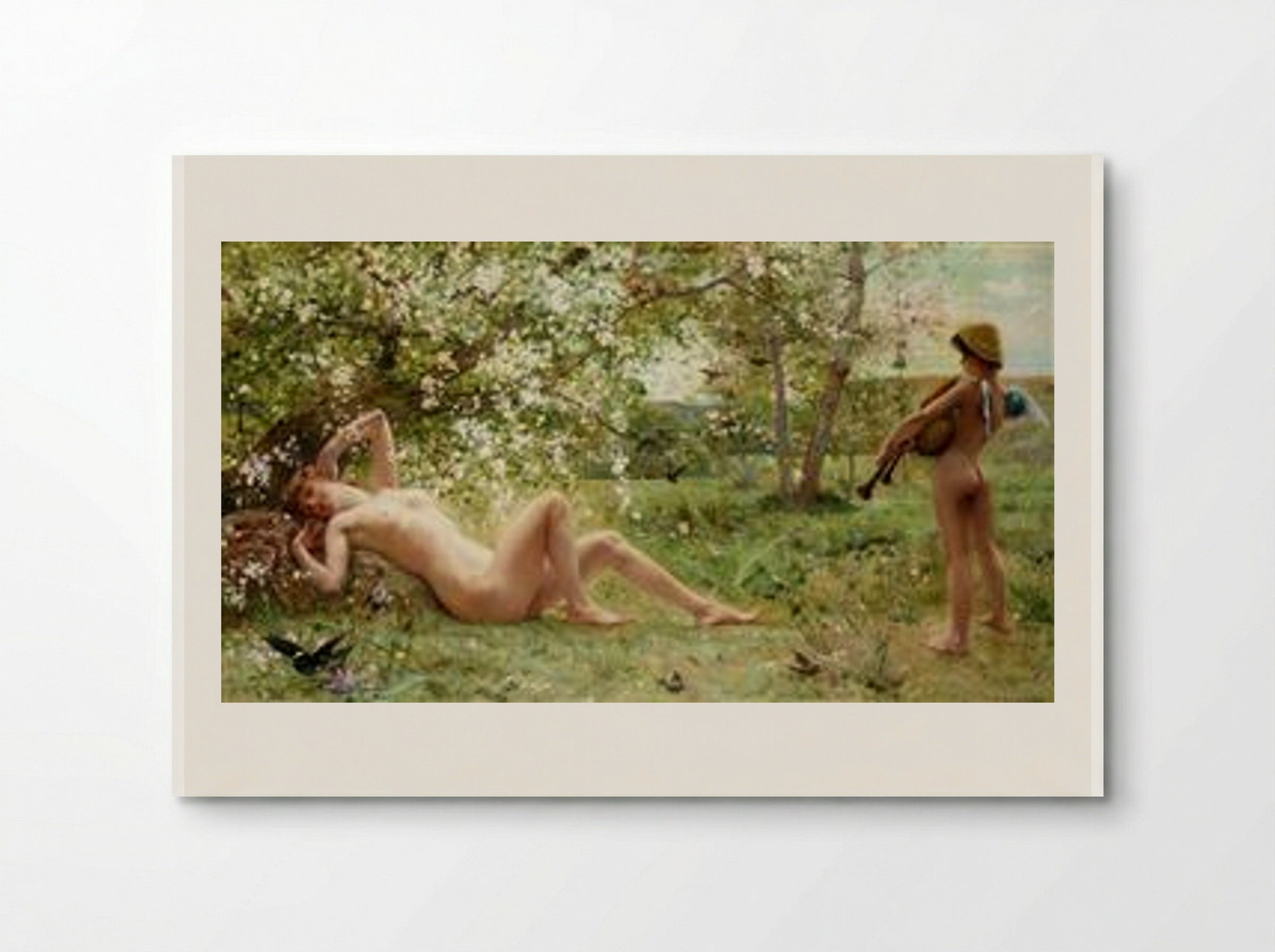 Springtime Awakening - Luc-Olivier Merson - Poster