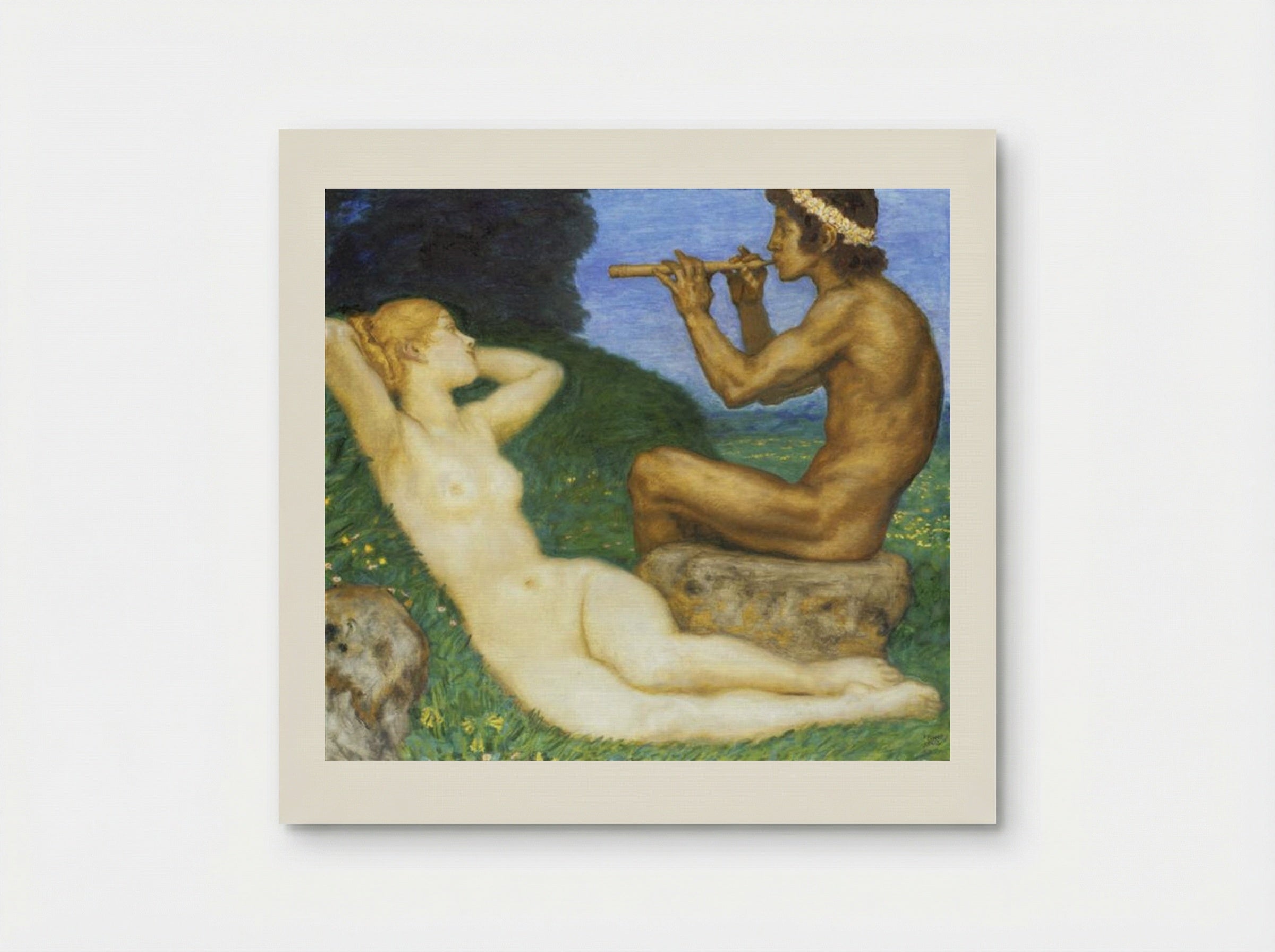Springtime of Love - Franz von Stuck - Poster