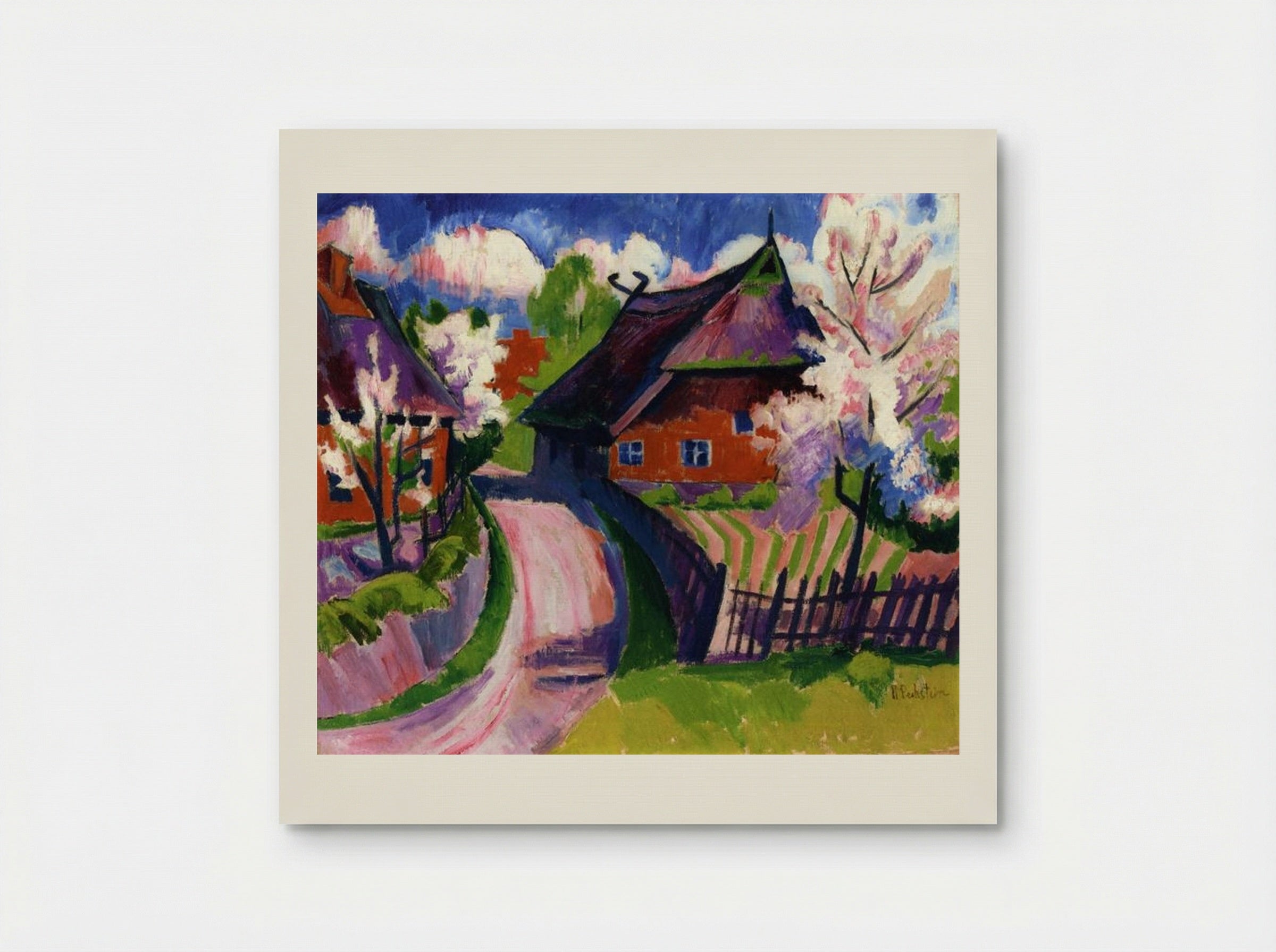 Springtime - Max Pechstein - Poster