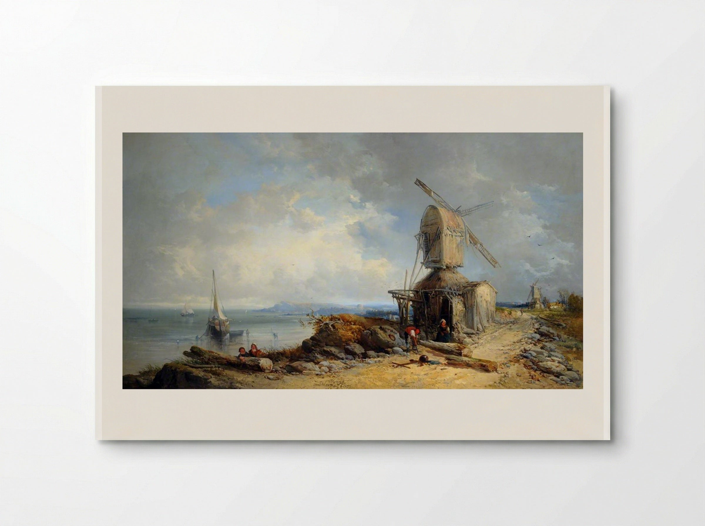 St Aubin's Bay, Jersey - James Webb - Poster