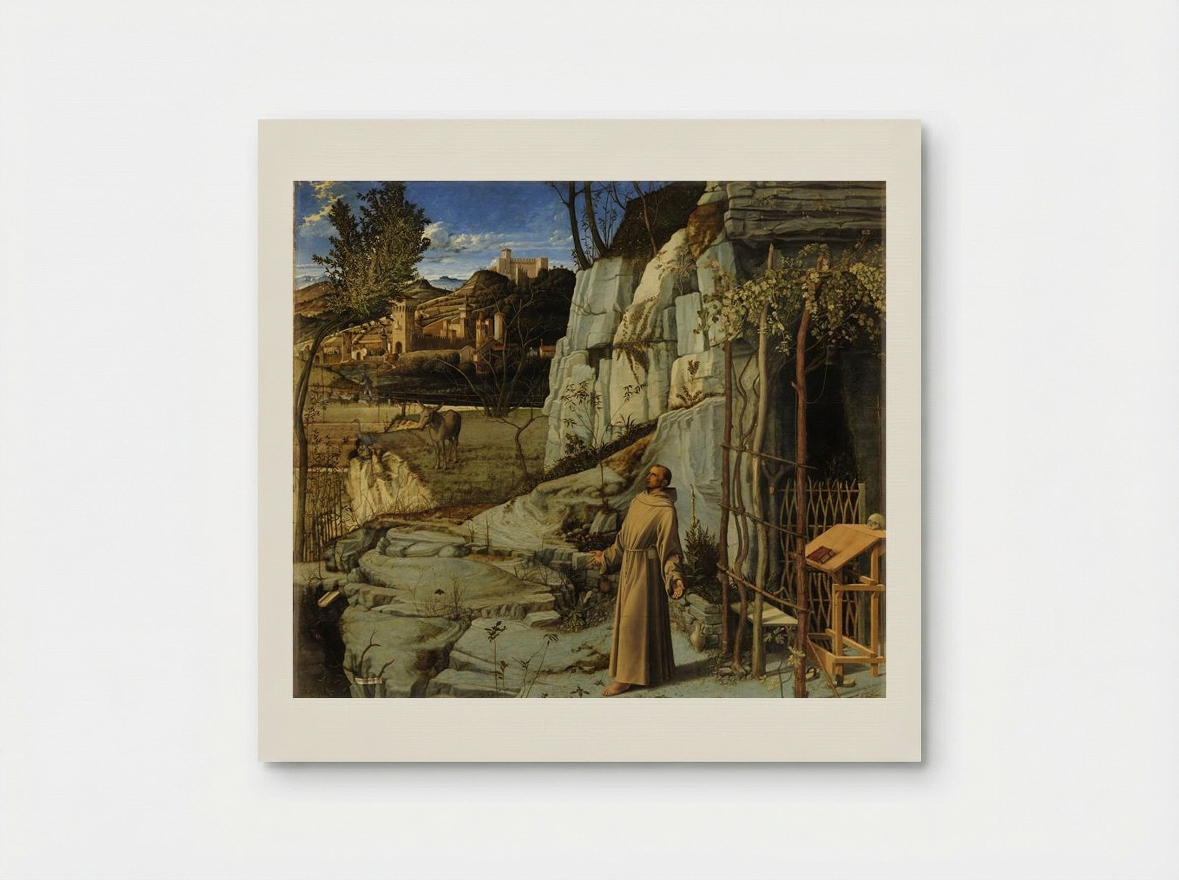 St Francis in Ecstasy - Giovanni Bellini - Poster
