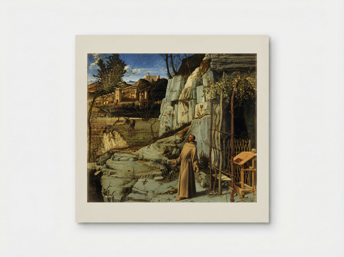 St Francis in Ecstasy - Giovanni Bellini - Poster