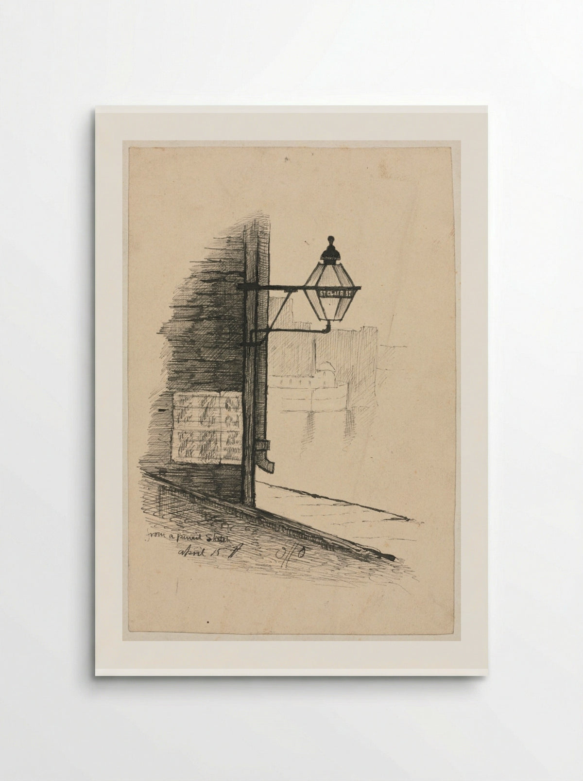 St. Clair Street, Cleveland - Otto H. Bacher - Poster