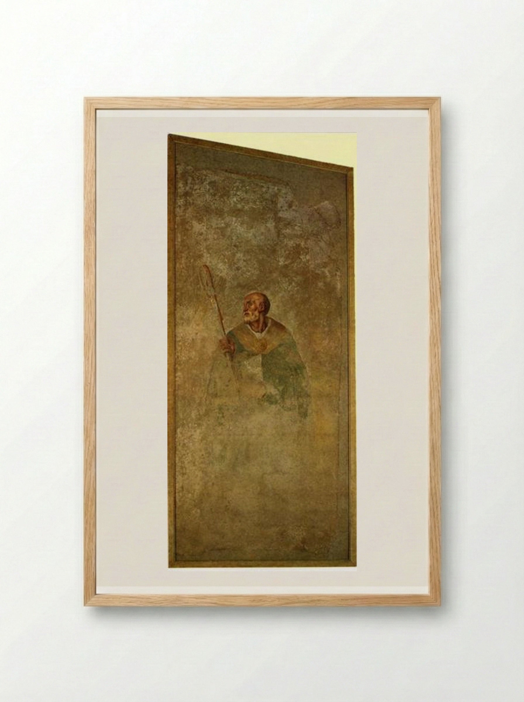 St. Julian - Jacopo Pontormo - Framed Print Wood
