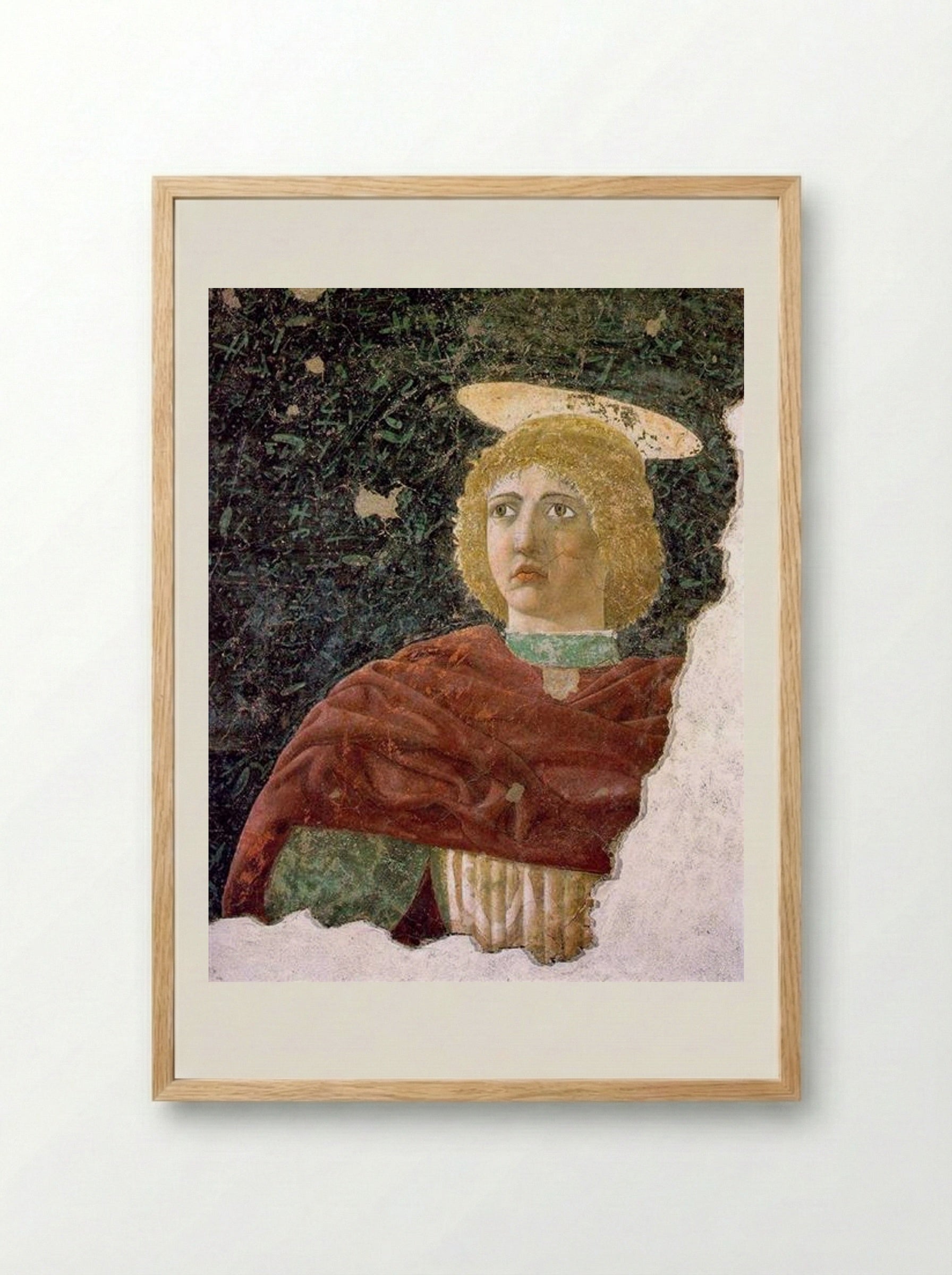 St. Julian - Piero della Francesca - Framed Print Wood