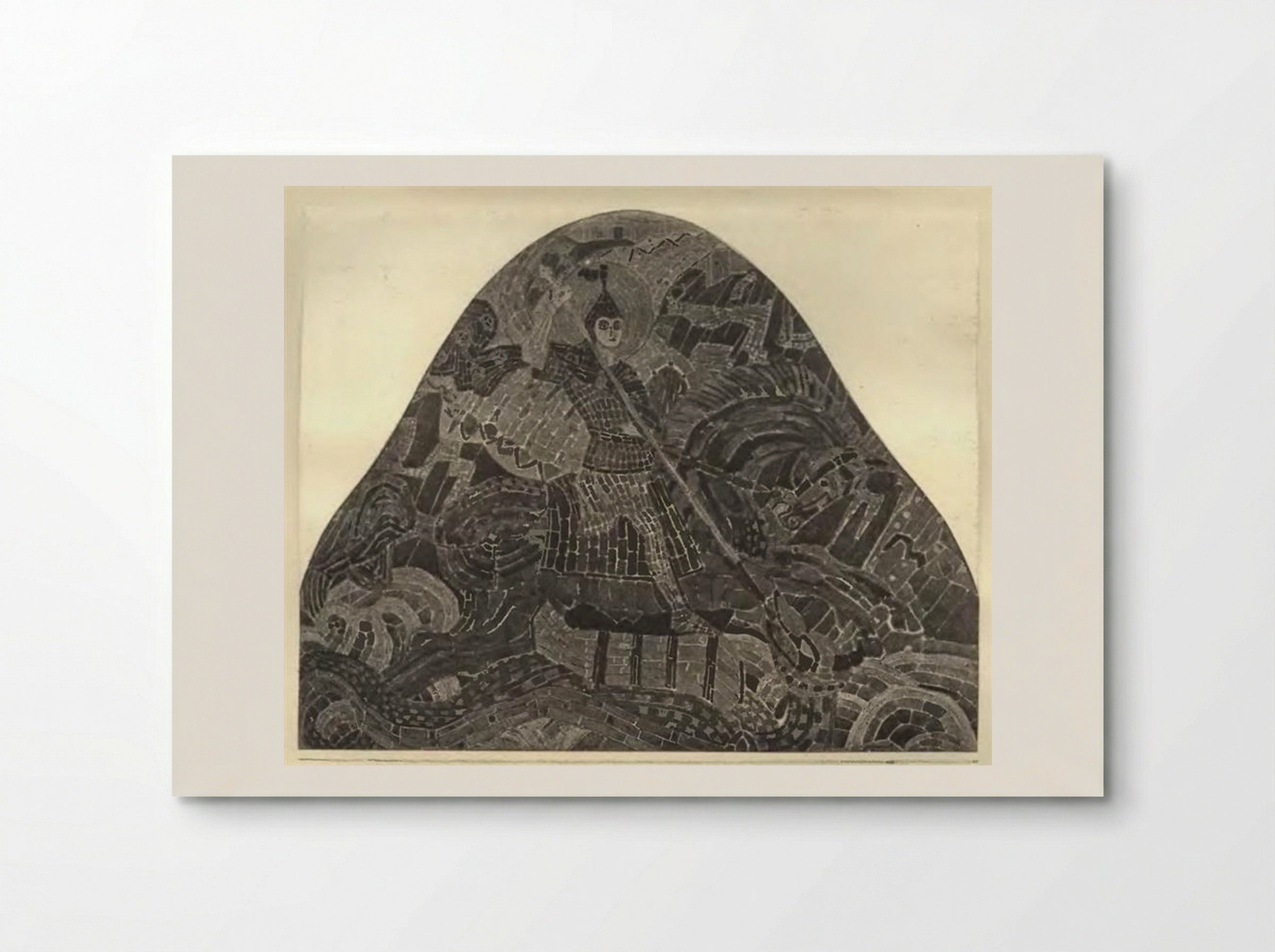 St. Michael Arhistratig - Nicholas Roerich - Poster
