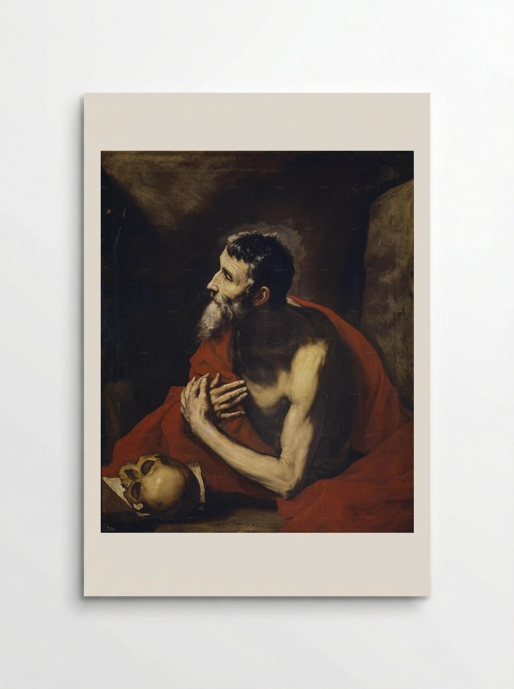 St. Jerome - Jusepe de Ribera - Poster