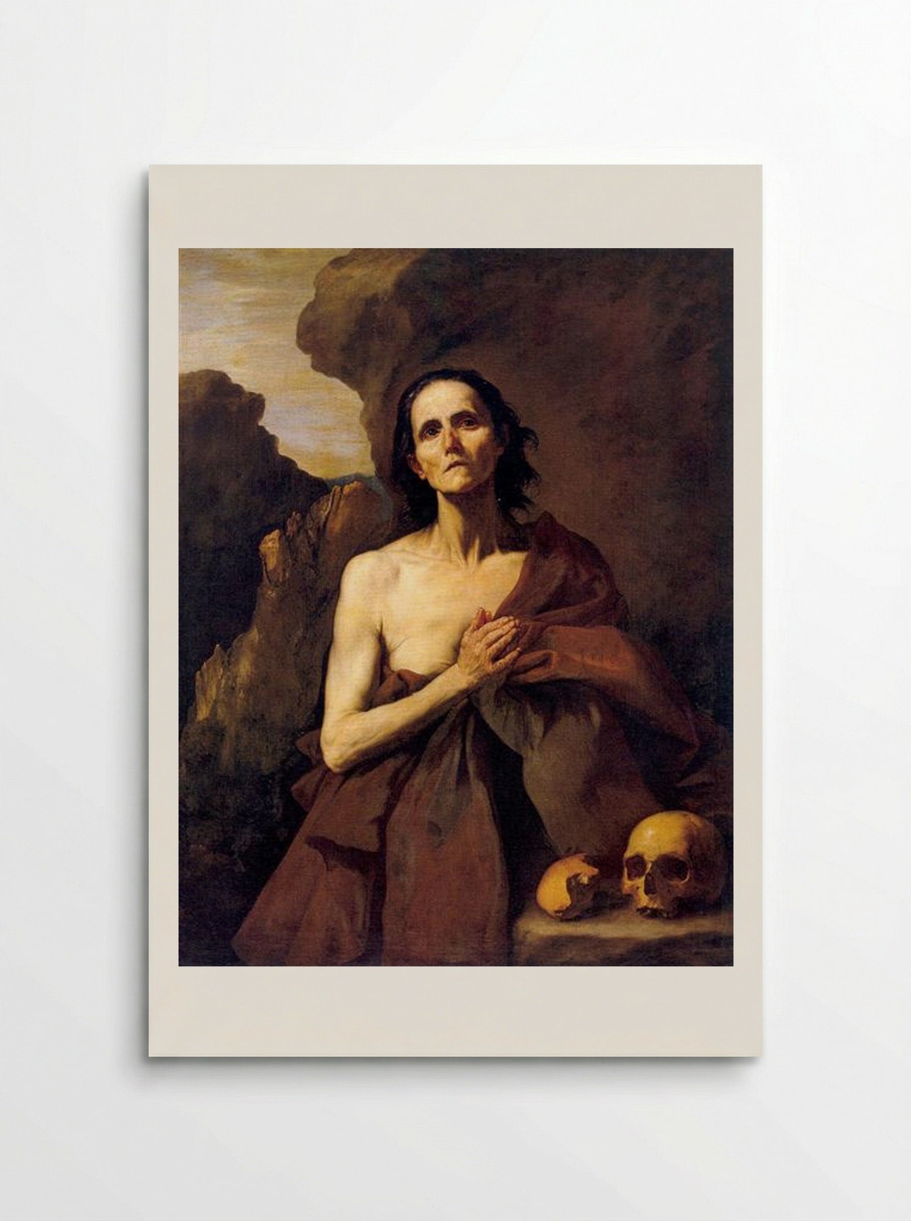 St. Mary of Egypt - Jusepe de Ribera - Poster