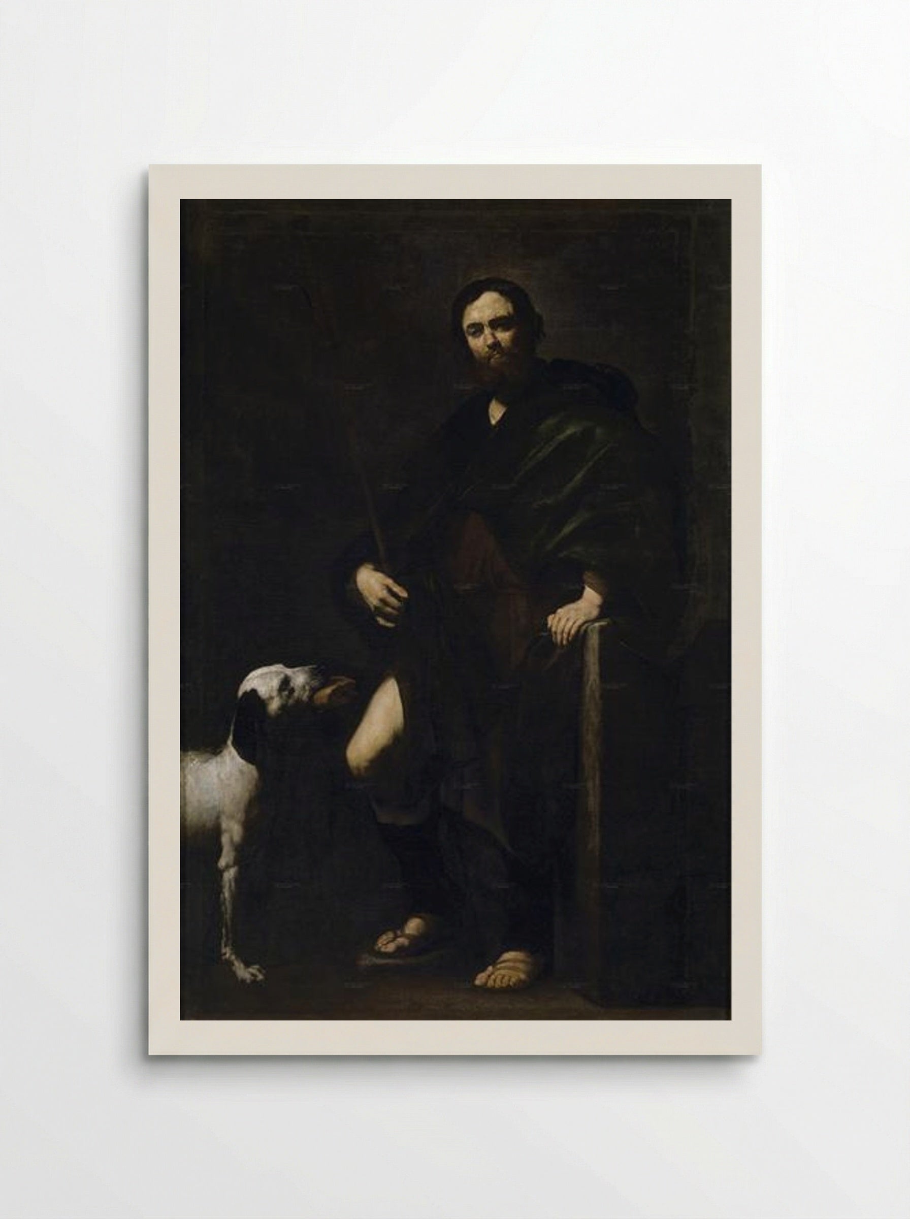 St. Roch - Jusepe de Ribera - Poster