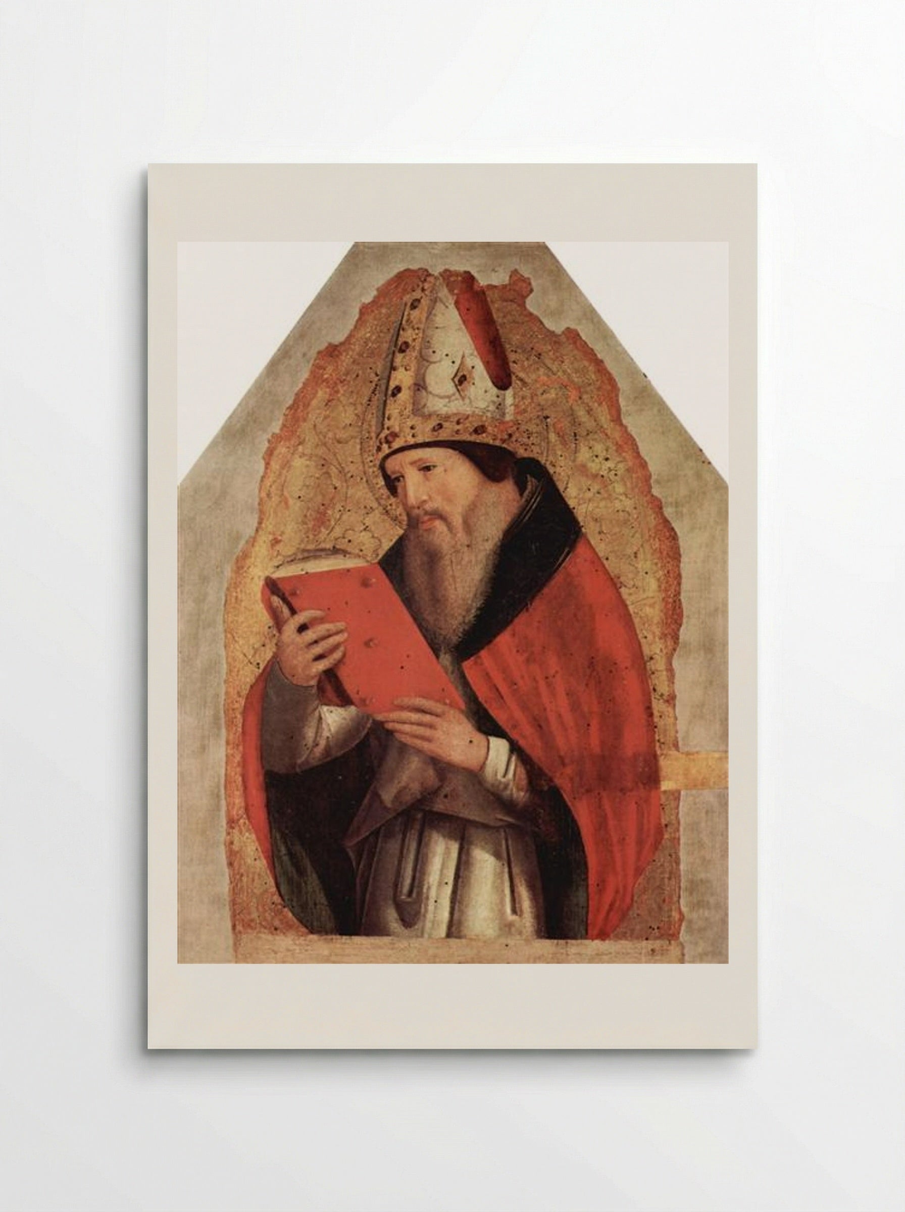 St. Augustine Reading - Antonello da Messina - Poster