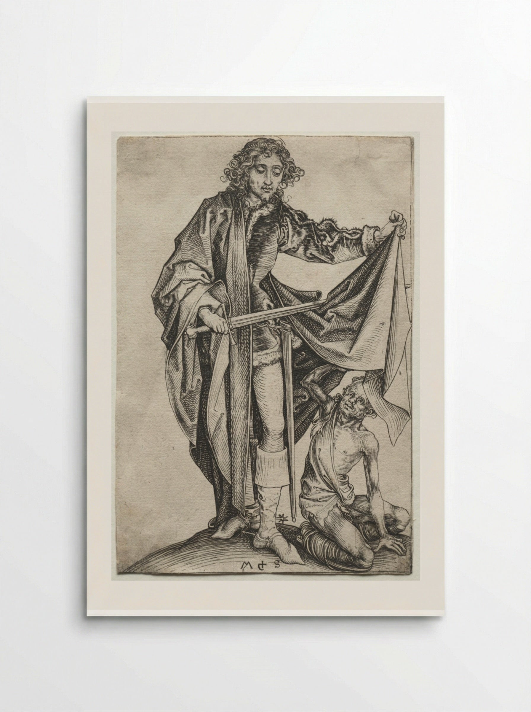 St. Martin - Martin Schongauer - Poster