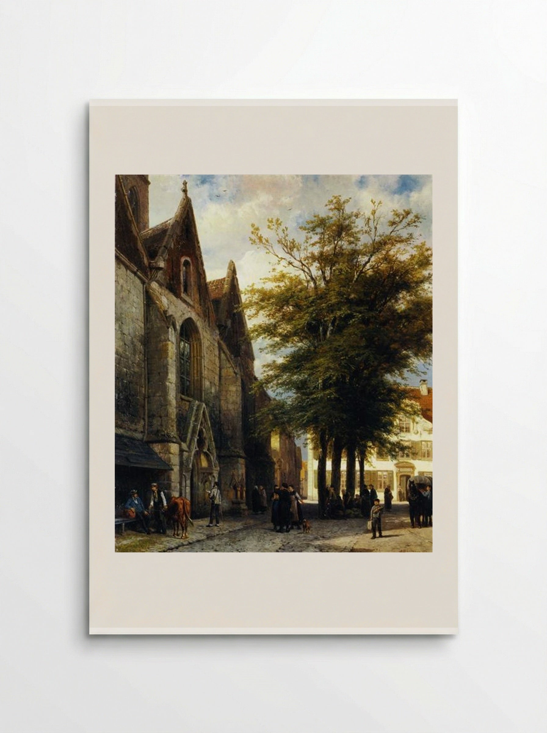 St. Joseph's Church in Hamelen - Cornelis Springer - Poster