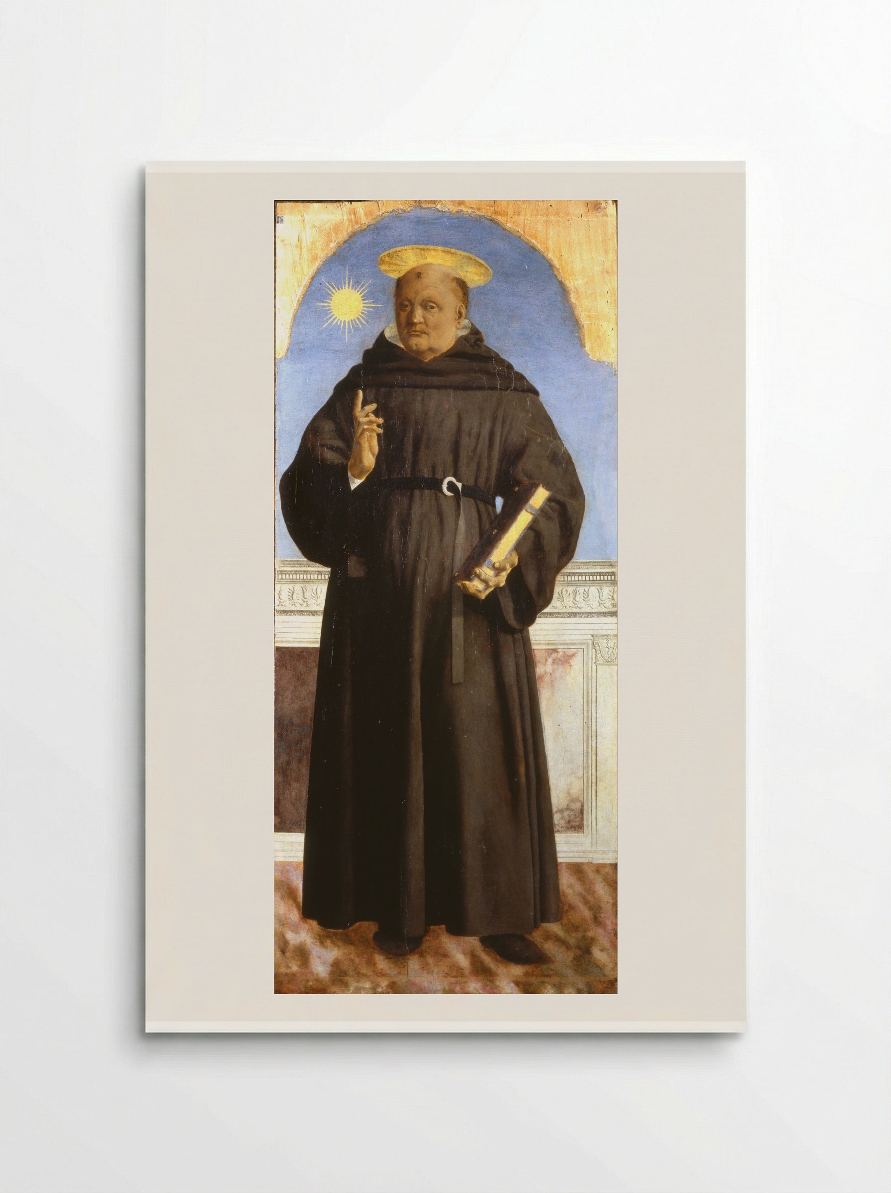 St. Nicholas of Tolentino - Piero della Francesca - Poster