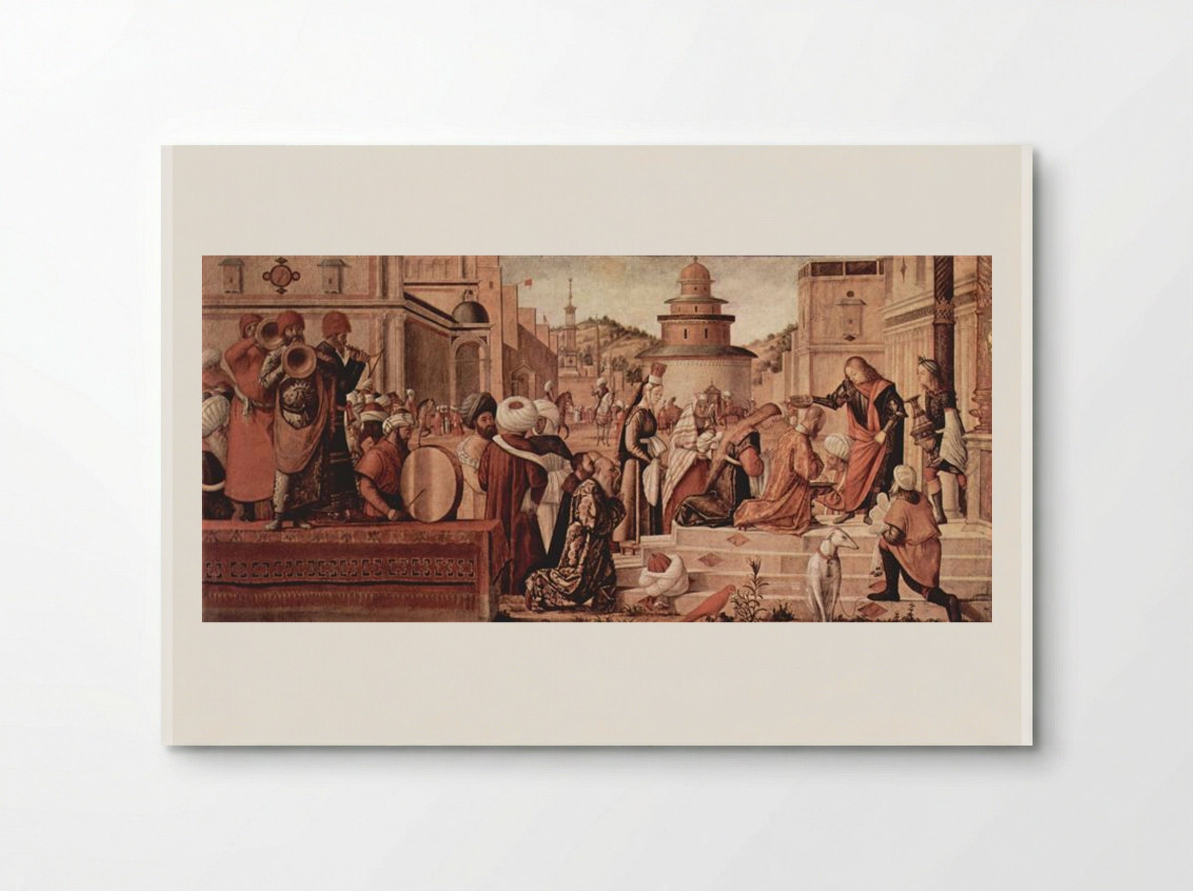 St. George Baptising the Gentile - Vittore Carpaccio - Poster