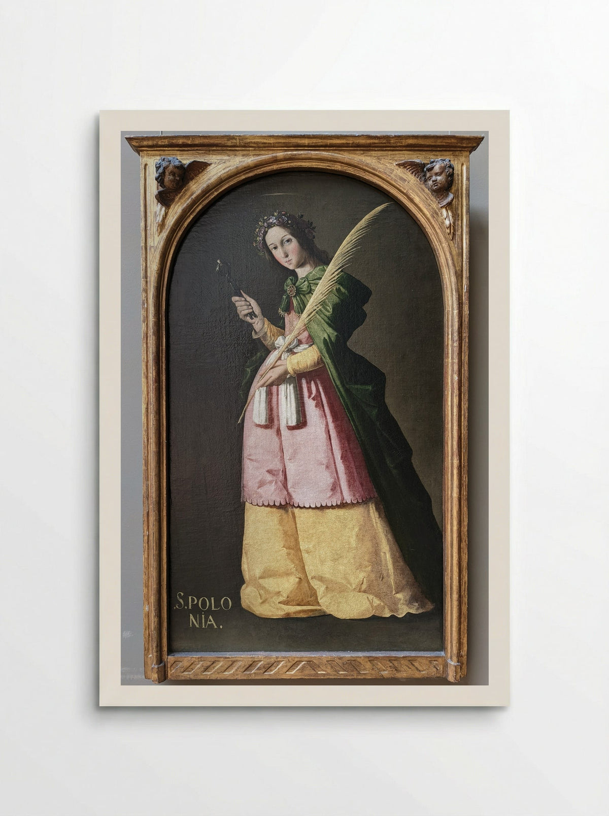 St. Apollonia - Francisco de Zurbarán - Poster