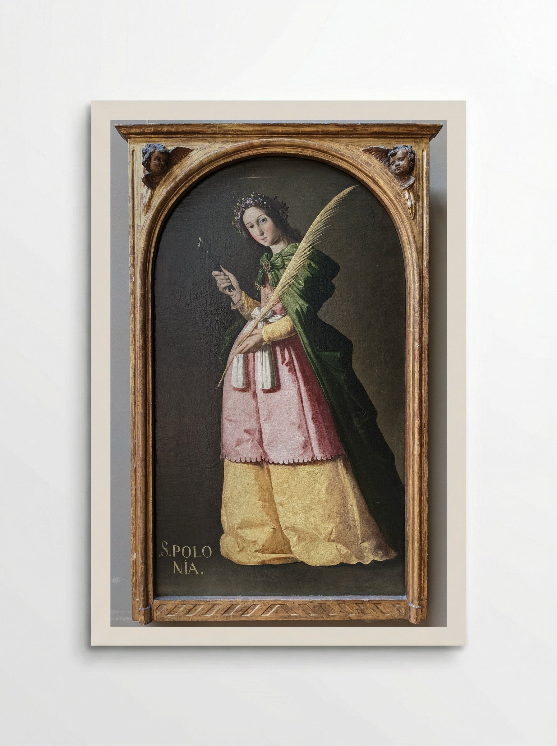 St. Apollonia - Francisco de Zurbarán - Poster