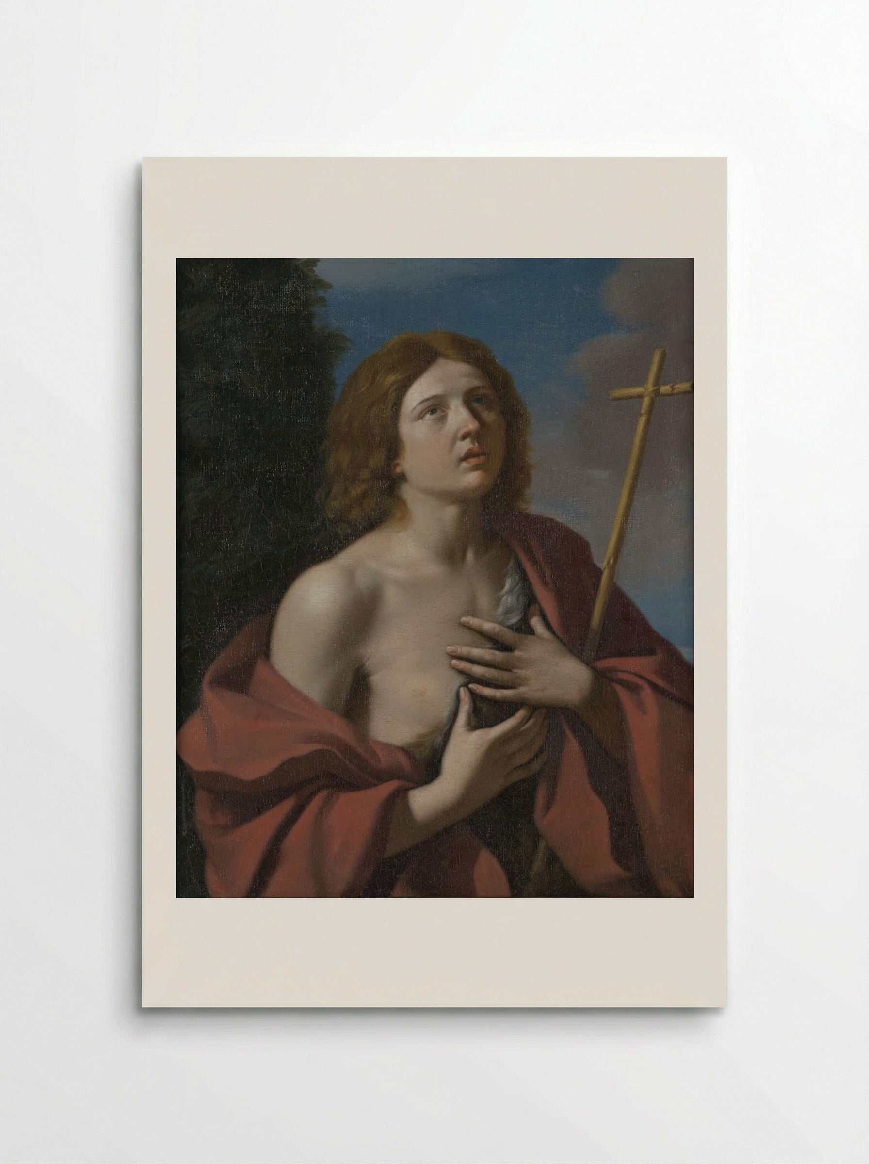 St. John the Baptist - Guercino - Poster