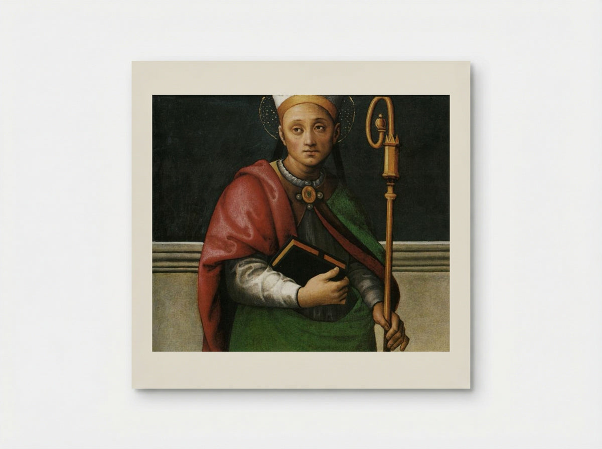 St. Ercolano - Pietro Perugino - Poster